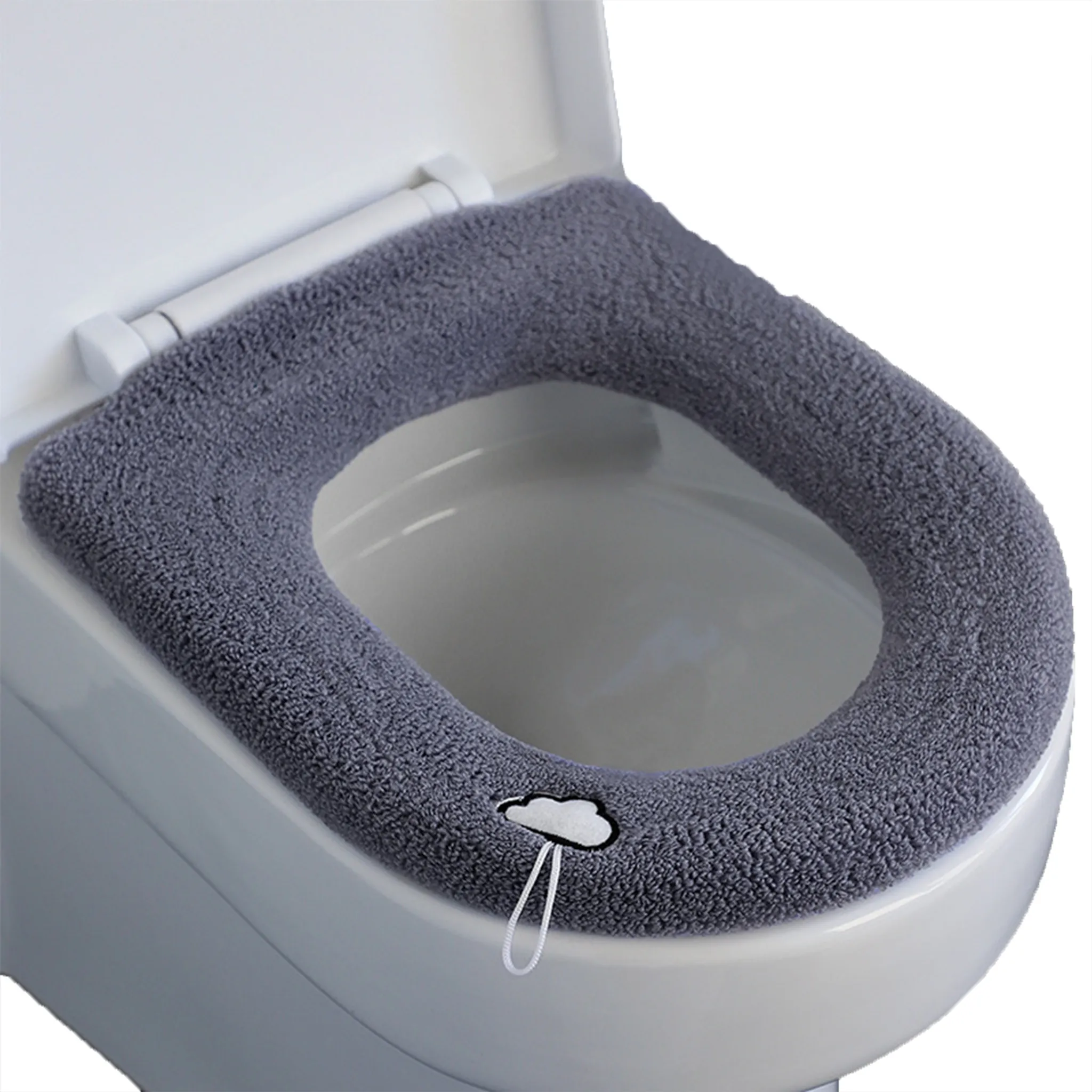 Winter Warme Toilette Sitzbezug Closestool Matte Waschbare