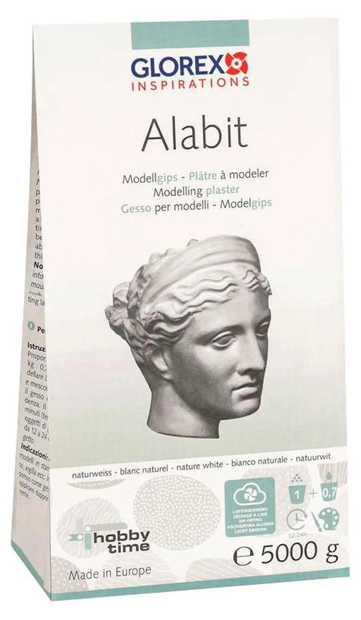 Fijnste Albast Modelleergips - 2 X 1,5 Kg = 3 Kg - Hoogste Witheid