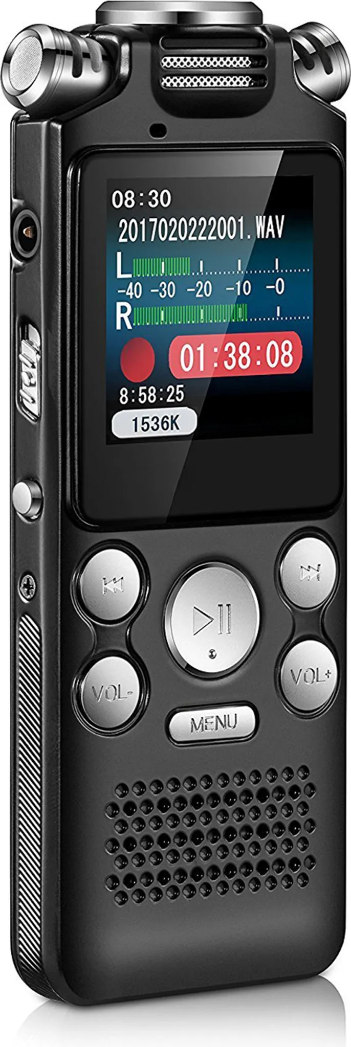 LIMENAMICS Digitales Diktiergerät - 64GB 1536kbps  Produktbild-Vorschau 6