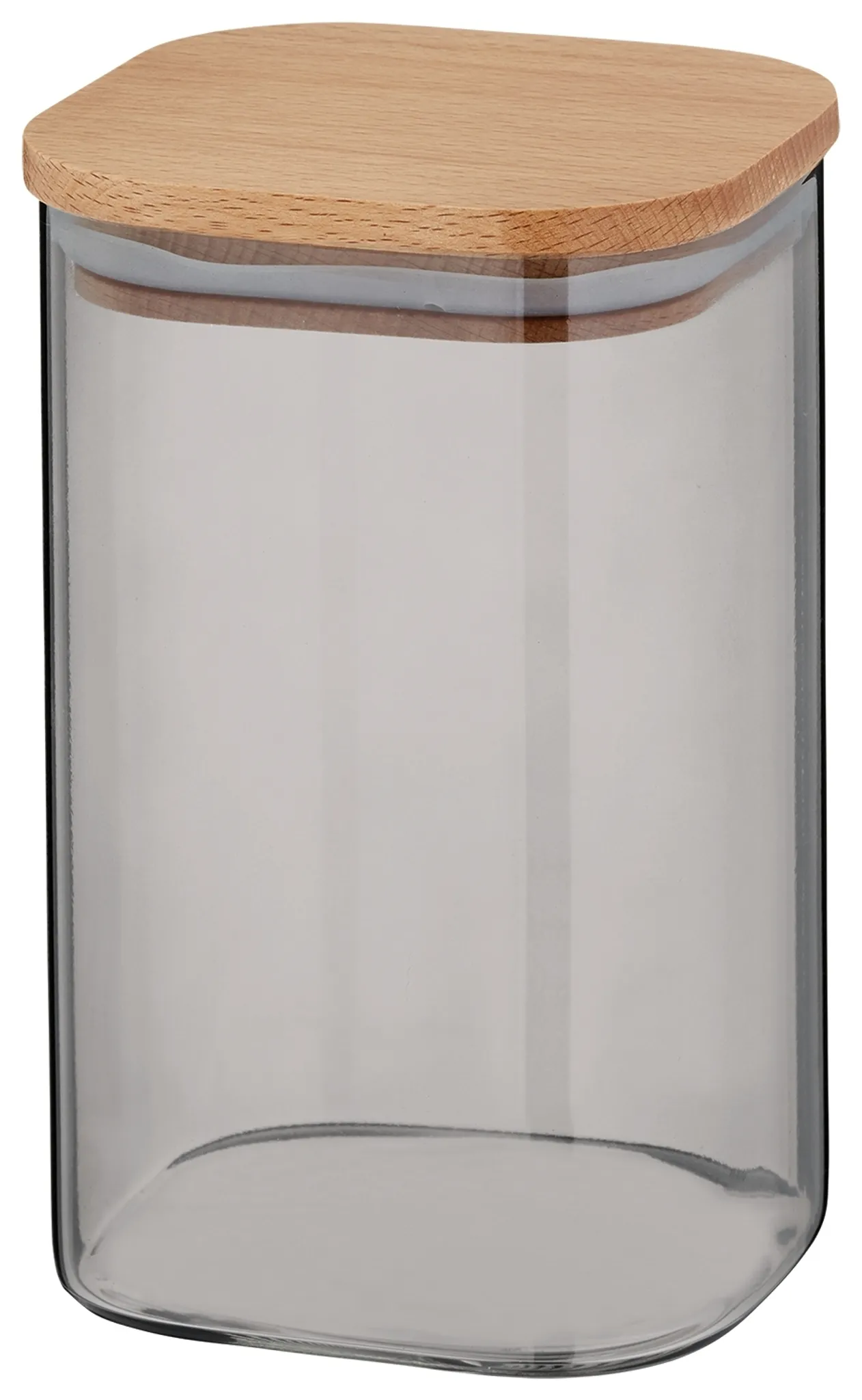 Kela Box Storage Glass / Wood NEA 1,1 l