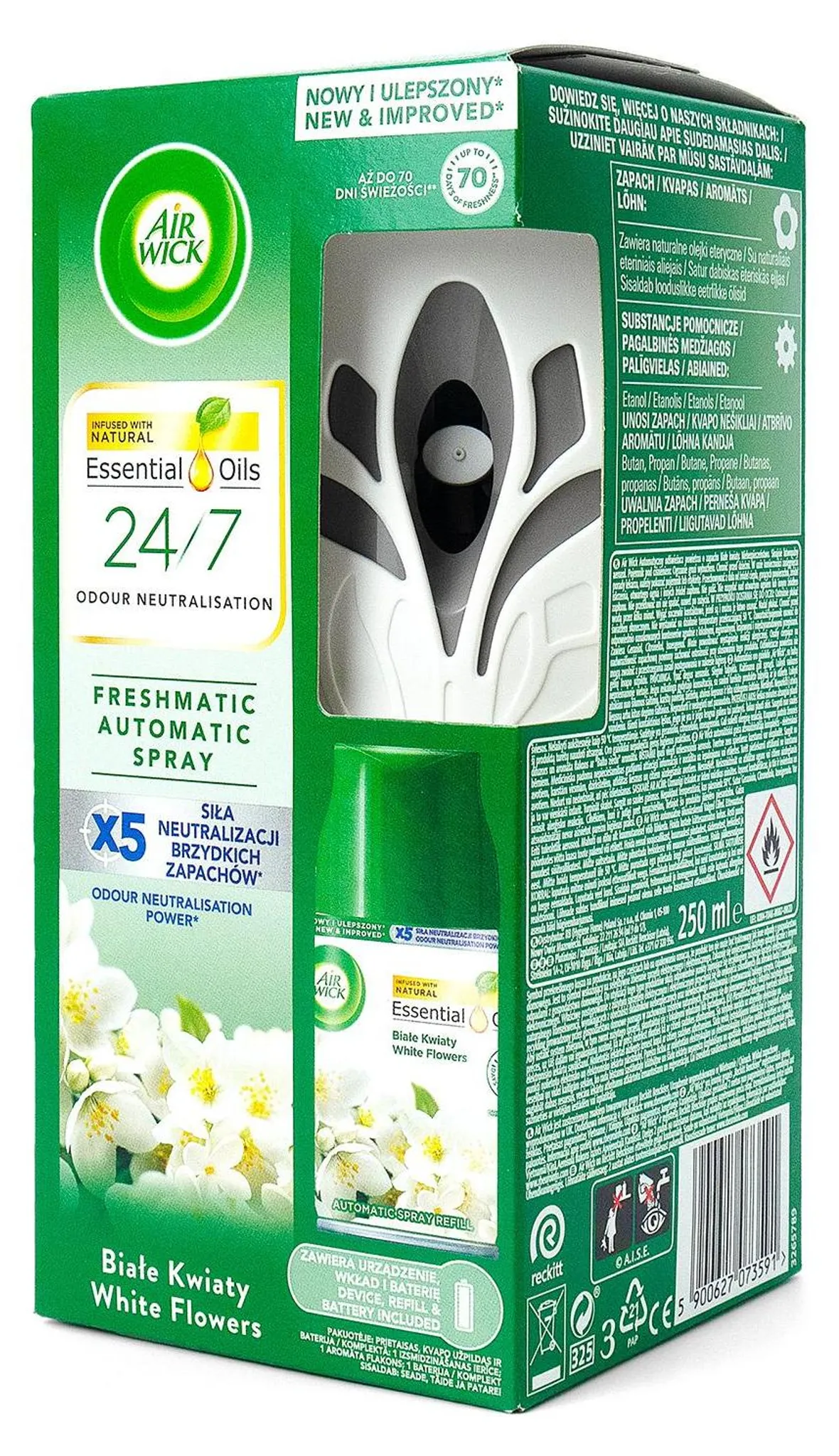 Air Wick Freshmatic Weiße Blumen Set Lufterfrischer
