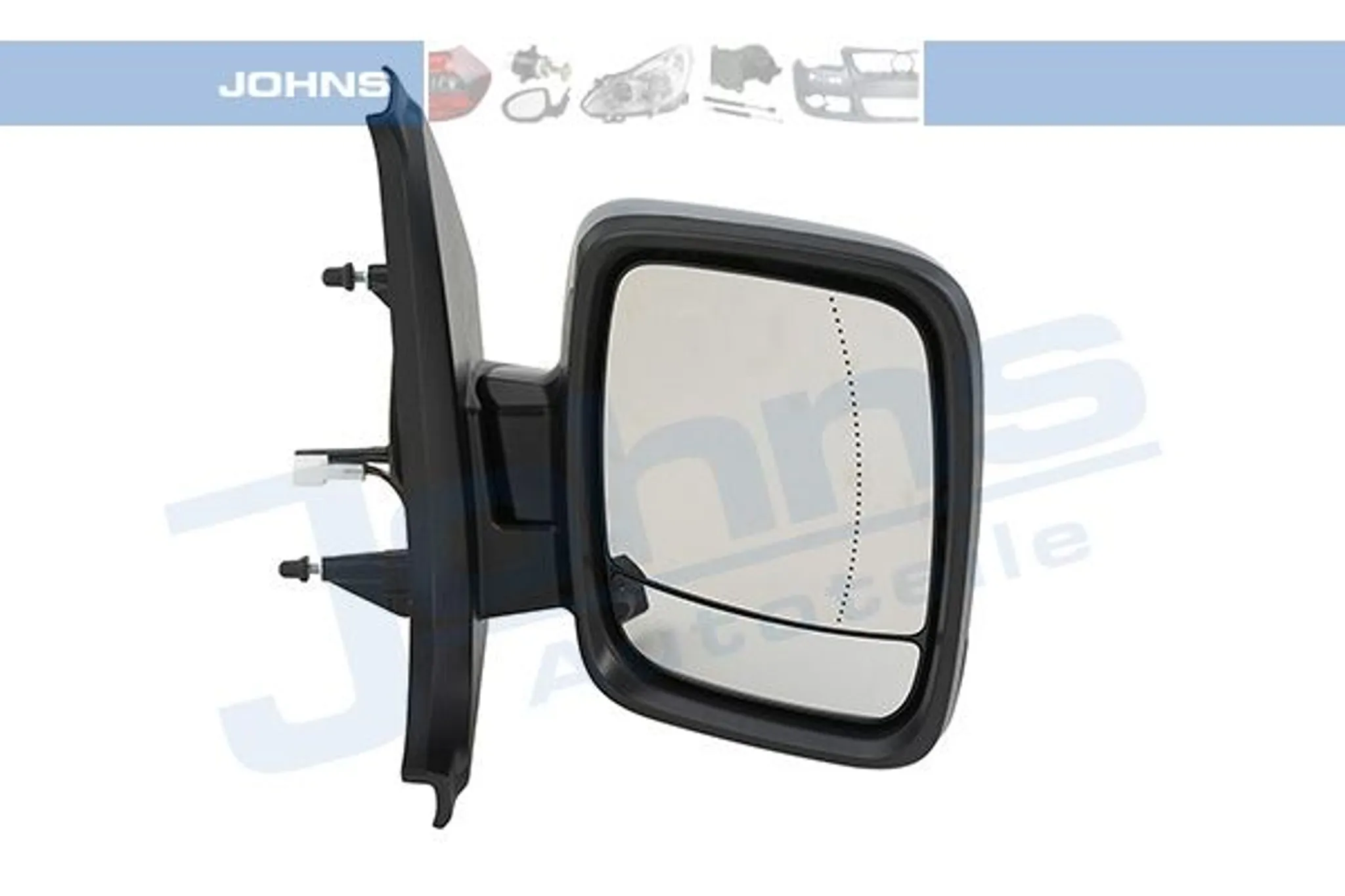 Johns, Außenspiegel Spiegel passend für Opel