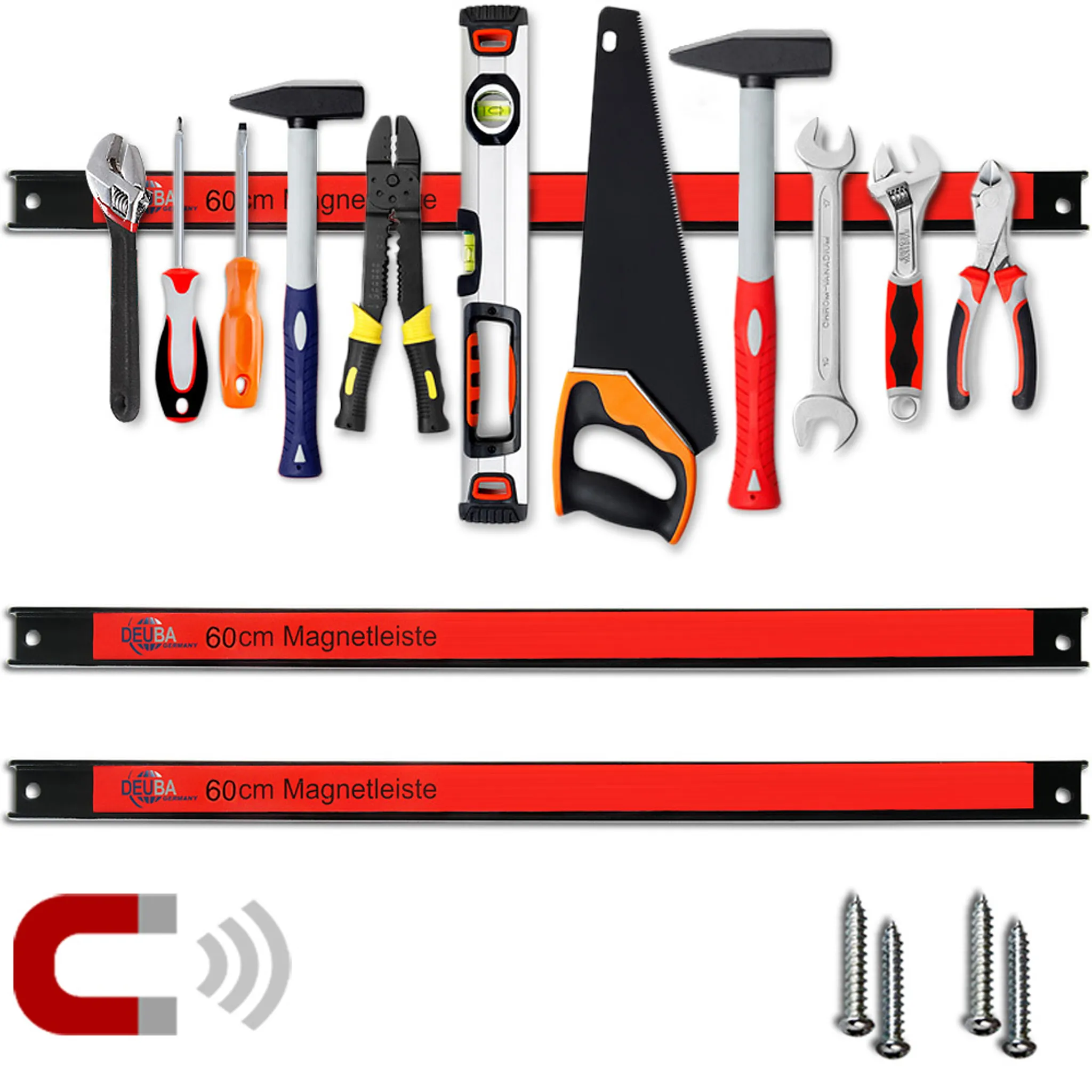 Werkstatt Magnetleiste Werkzeughalter Werkzeugwand Magnethalter Werkzeug  Halter 23 kg | STABILO mehr als nur Baumarkt!