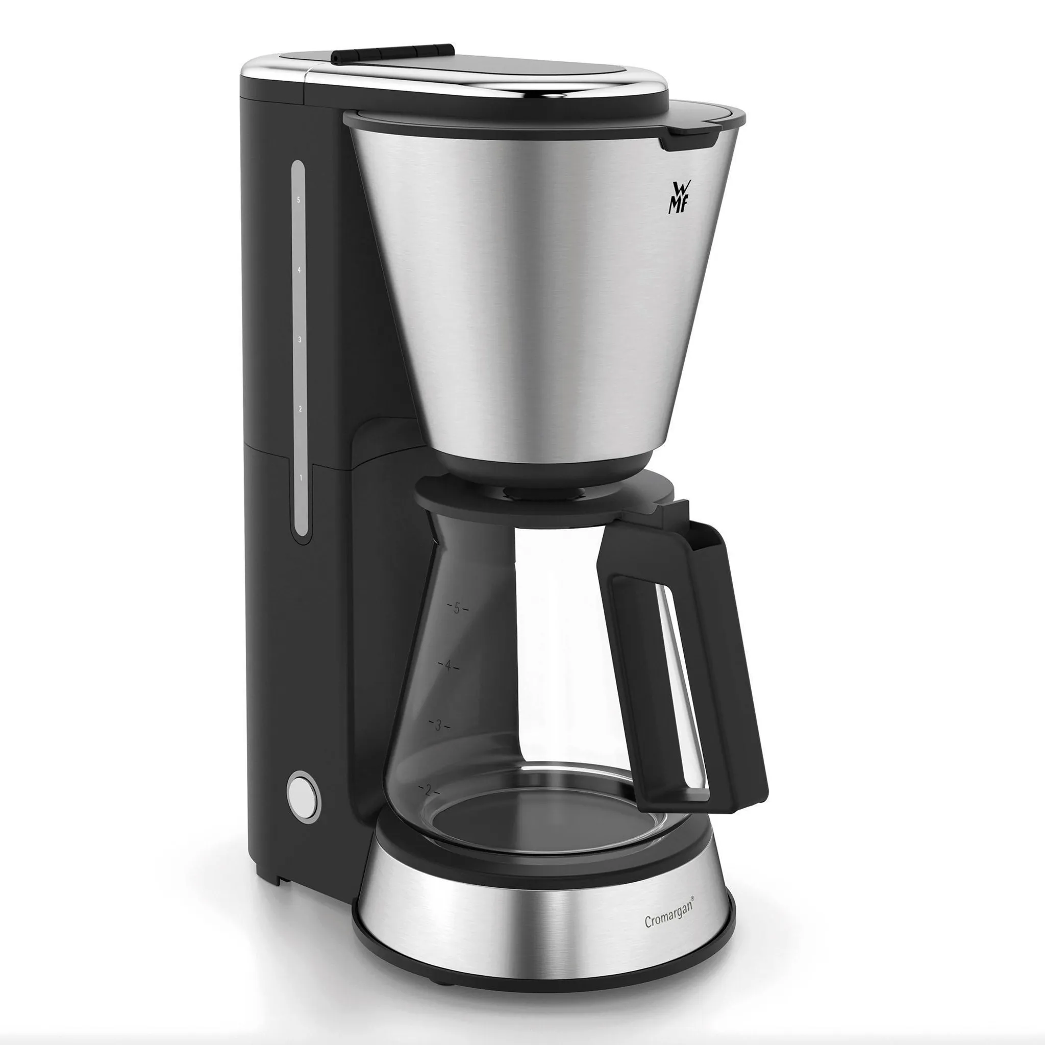 WMF Küchenminis Aroma Kaffeemaschine 760 Abschaltautomatik, W Filterkaffee, mit Glaskanne, Tassen, 5 mit Warmhalteplatte