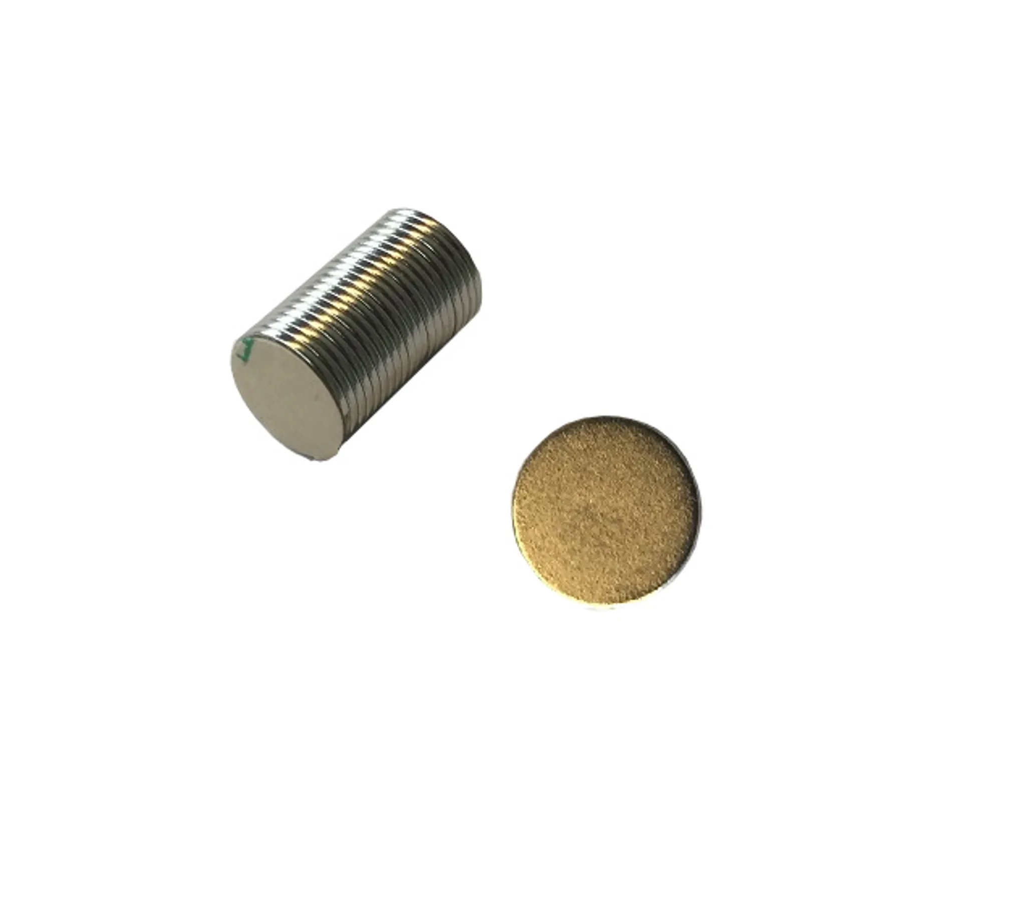 50 Stücke Mini Magnete Rund 10 x 3mm mit Aufbewahrungs Box