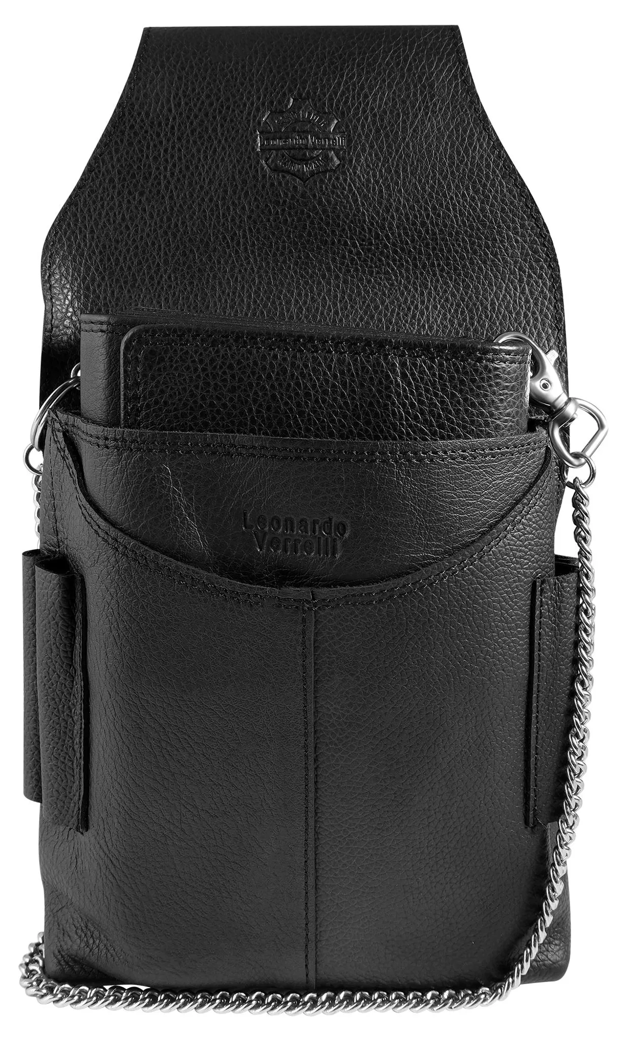 LEONARDO VERRELLI Kellnergeldbörse Leder mit Holster | Bedienungsgeldbeutel Gastronomie mit Gürtelschlaufe | Geldbörse für Bedienungen Herren Damen LEONARDO VERRELLI Kellnergeldbörse Leder mit Holster | Bedienungsgeldbeutel Gastronomie mit Gürtelschlaufe | Geldbörse für Bedienungen Herren Damen