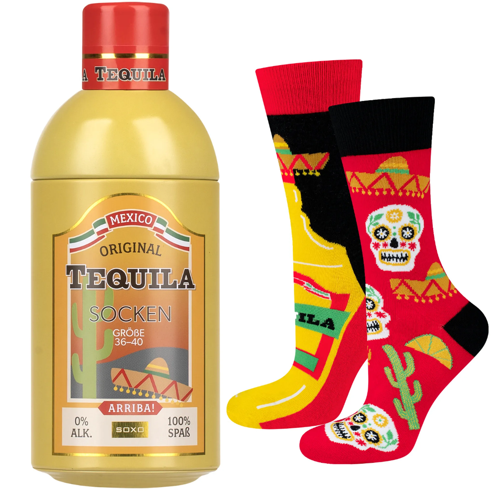 Tequila Kostüm Flasche Fiesta Mexico für Herren