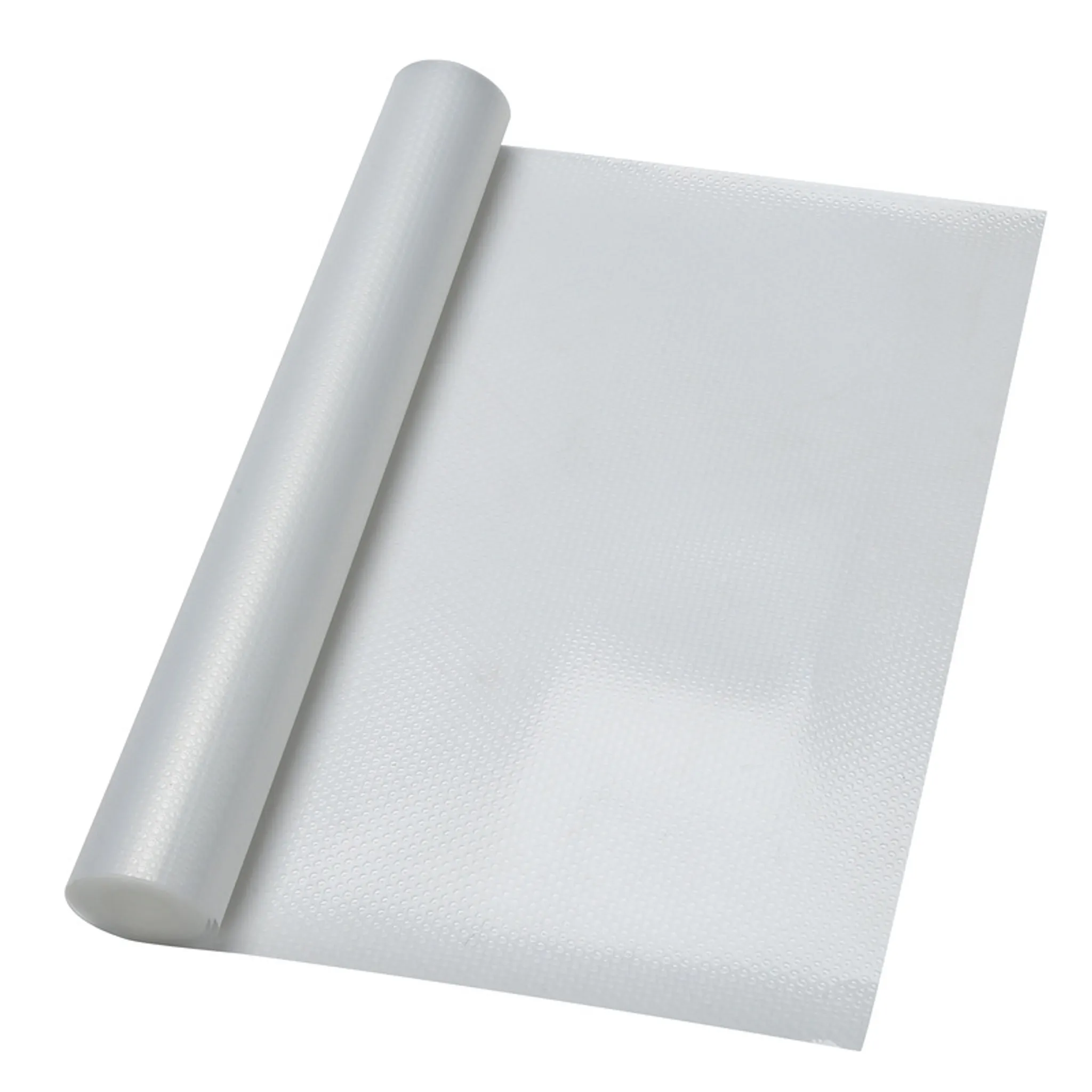 Jopassy Schubladenmatte Einlegeböden Regale Antirutschmatte zuschneidbar  500 x 45cm,Transparentes Weiß
