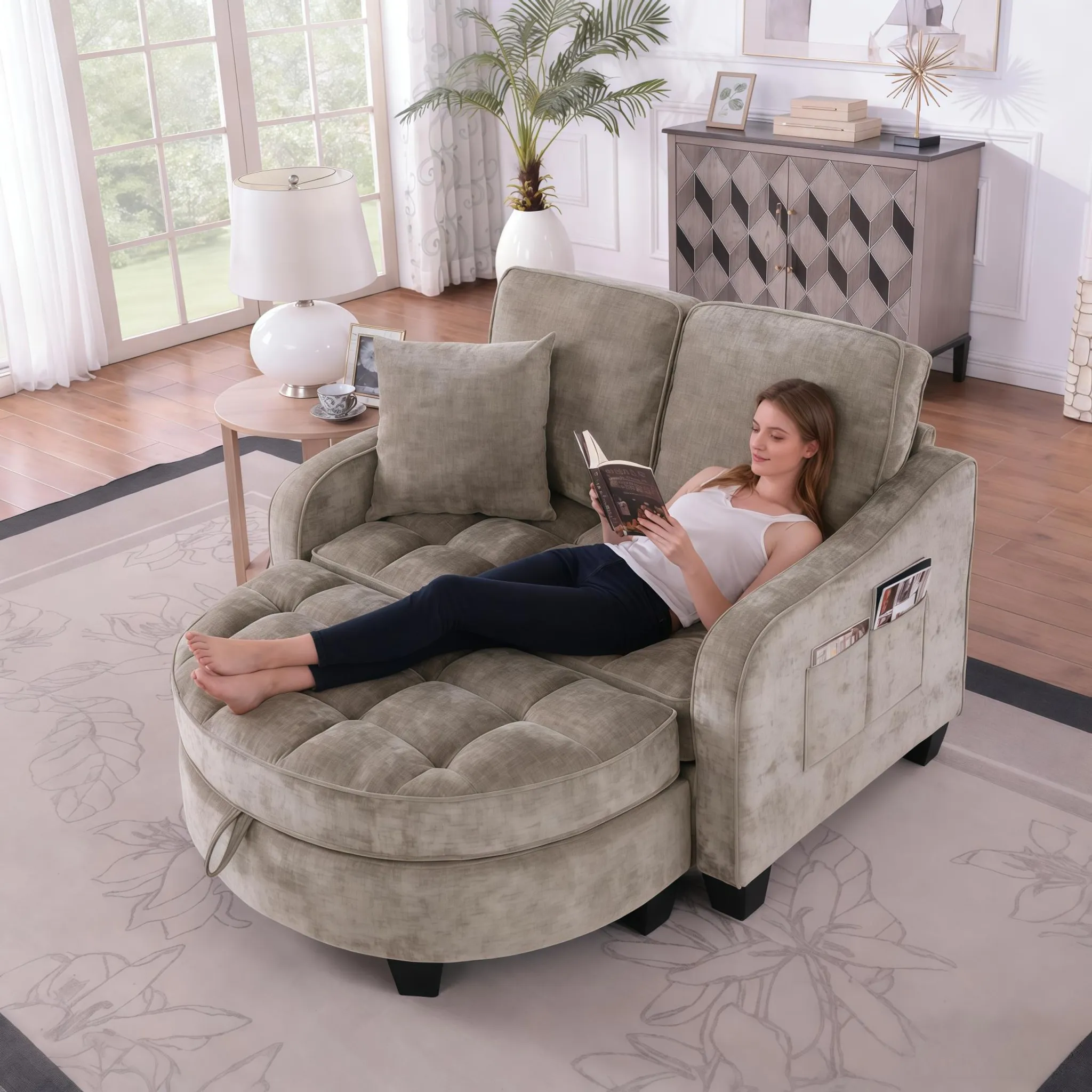 MODFU Multifunktionales Sofa Schlafsofa mit