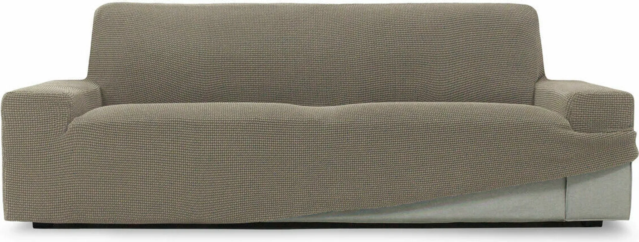Coprisedia Elasticizzati In Jacquard Beige – Lavabili In Lavatrice, Antiscivolo, Per Sala Da Pranzo E Hotel - 2
