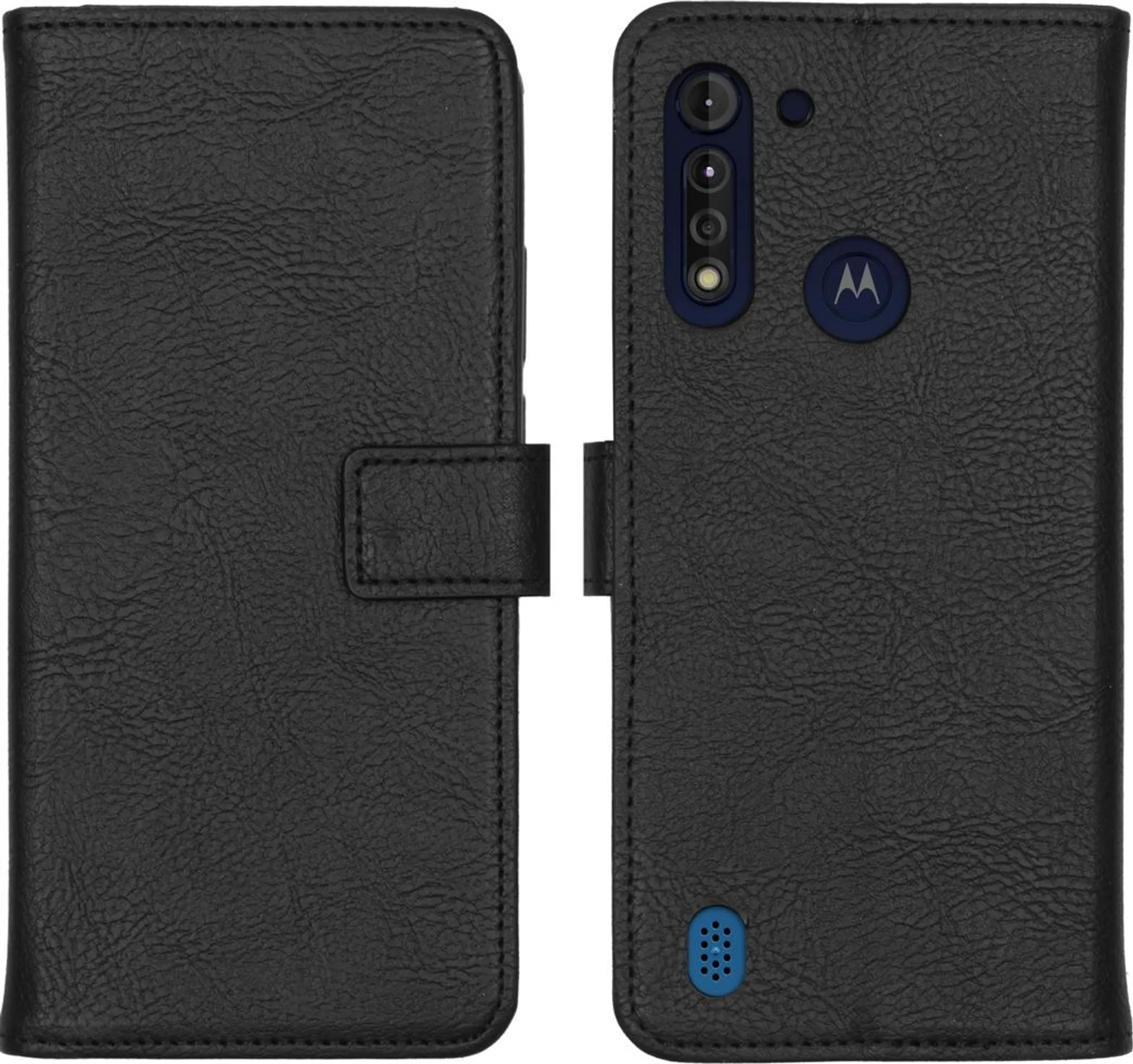 TOUCASA Cover per Motorola Moto Edge 20 Lite, Magnetica Portafoglio Flip Custodia Caso Libro Pelle PU e TPU Silicone, con Cinturino da Polso, Antiurto Case con Card Slot e Cavalletto (Marrone