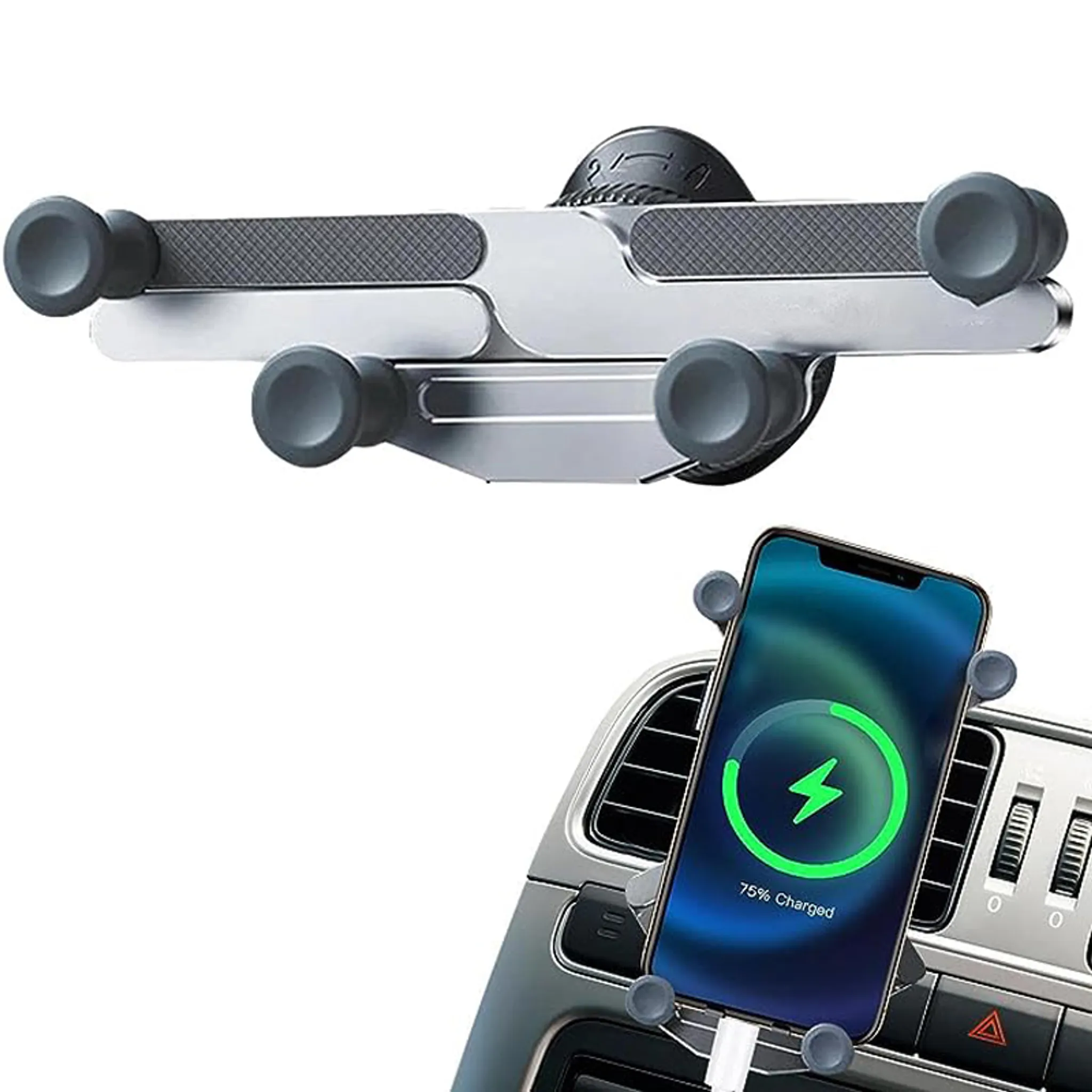 Universeller Auto-Rückspiegel-Handyhalter, 360-Grad-Drehung, Auto