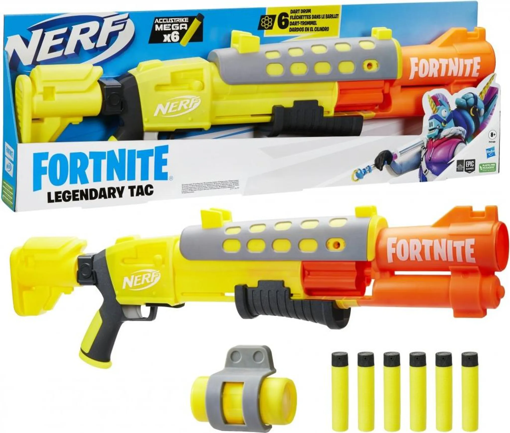 Hasbro Nerf Fortnite: Legendrer TAC Blaster (F4169)