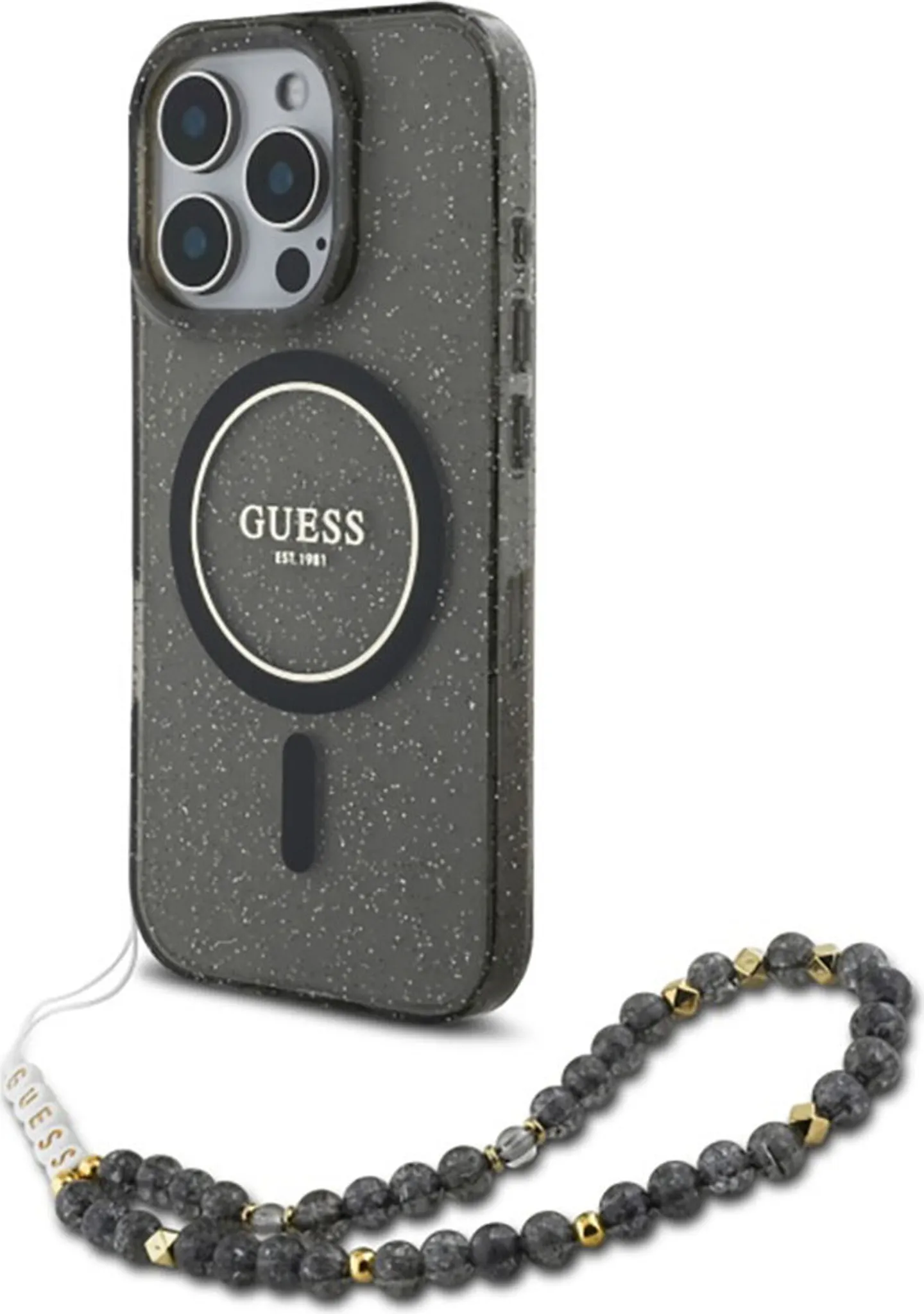 Acquista Custodia Morbida in Silicone con Glitter Diamantati di Lusso a Ricarica Magnetica per iPhone 17 16 15 14 13 12 Pro Max Plus 11 Cover Trasparente Antiurto in Italia a partire da 1.42