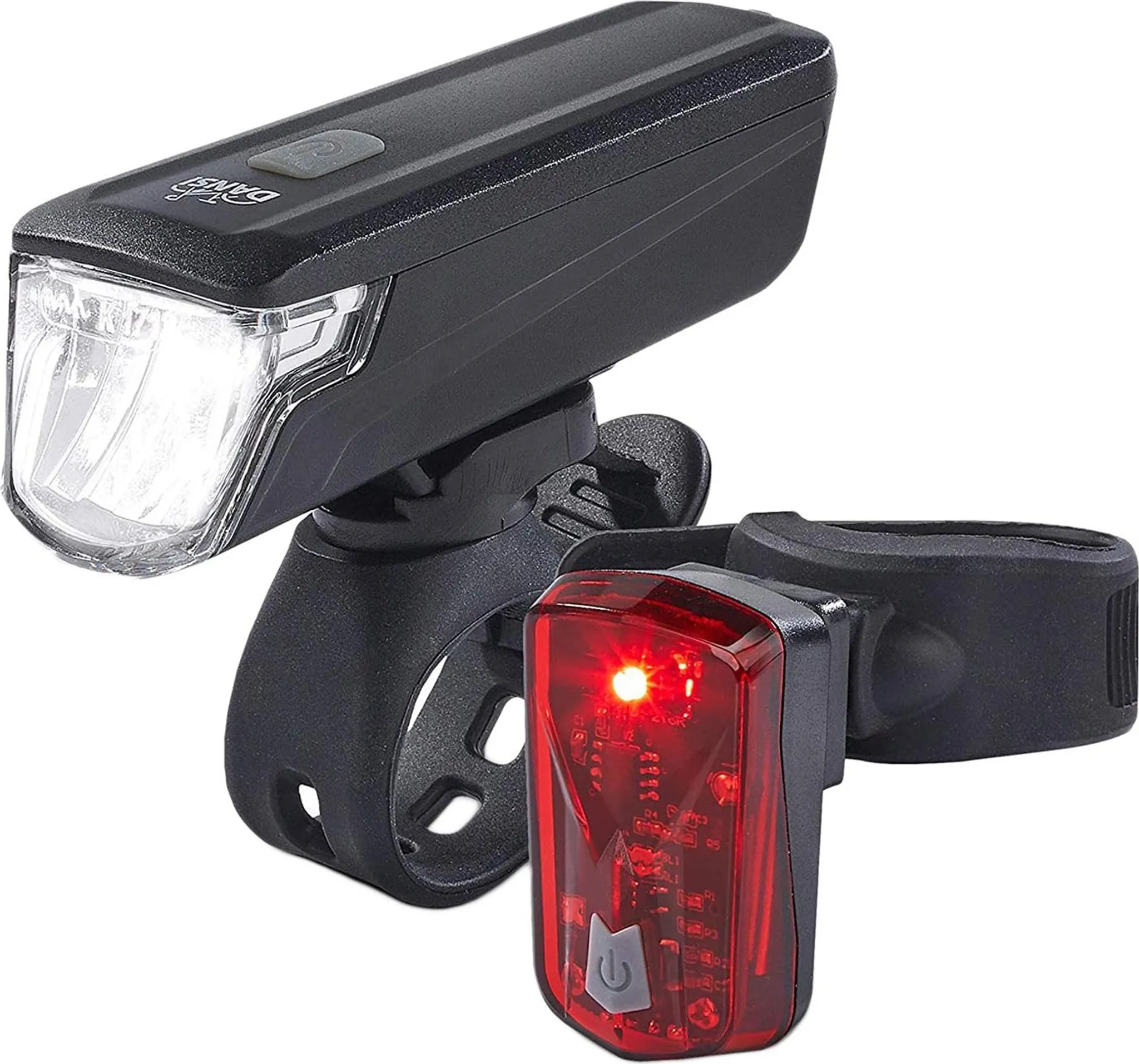 LED Fahrradlampe set USB wiederaufladbar Wasserdicht Vorder und Rücklicht  Set