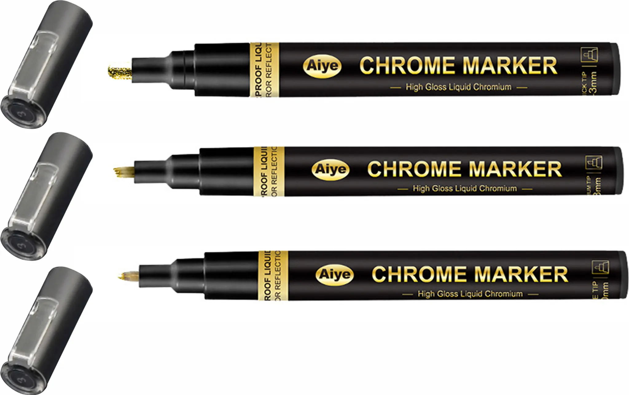 Produktbild von Edding 8750 Industrie Lackarker - Weiß - 1 Stift - Rundspitze 2-4 - Lackstift Zu