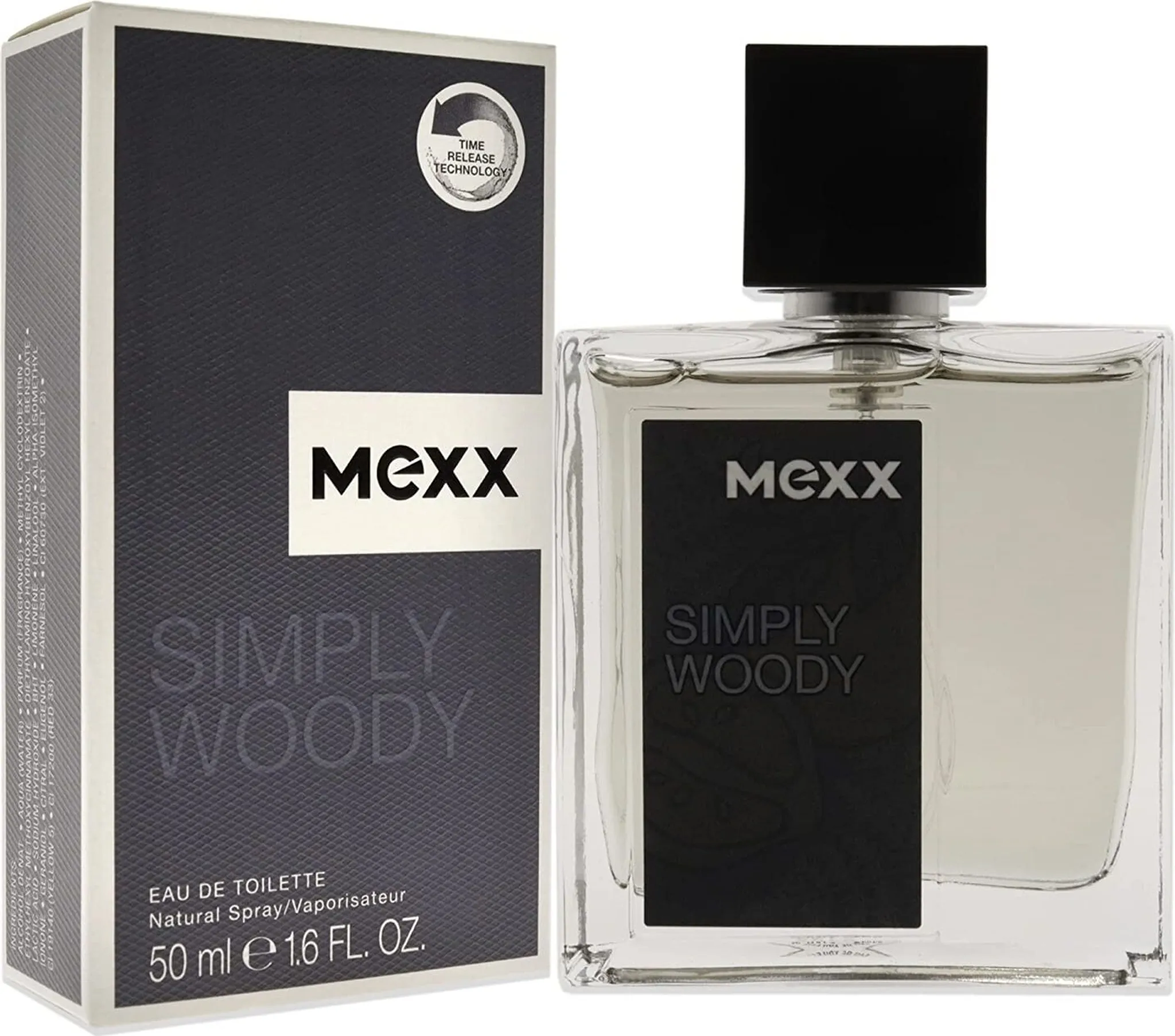 Mexx Simply Woody Eau de Toilette pour hommes 50 ml