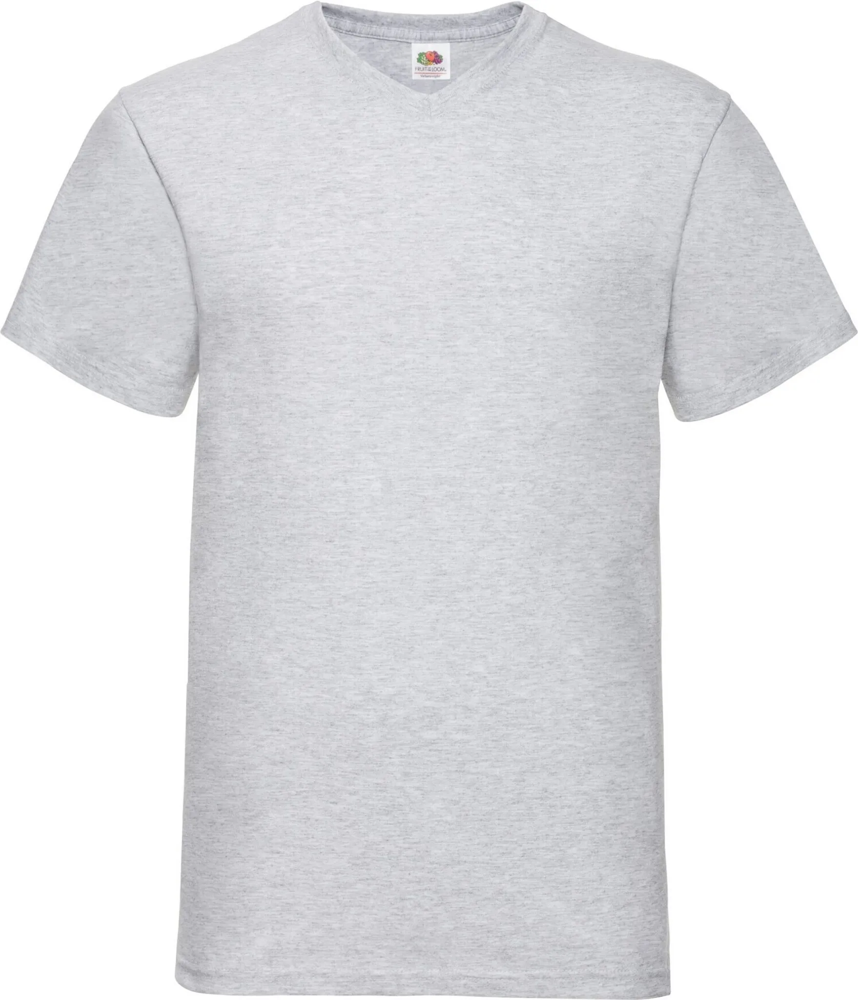 T-shirt Manches Courtes Fruit Of The Loom Valueweight - Col Rond, 100% Coton (ou Mélange), Jaune, Taille XL