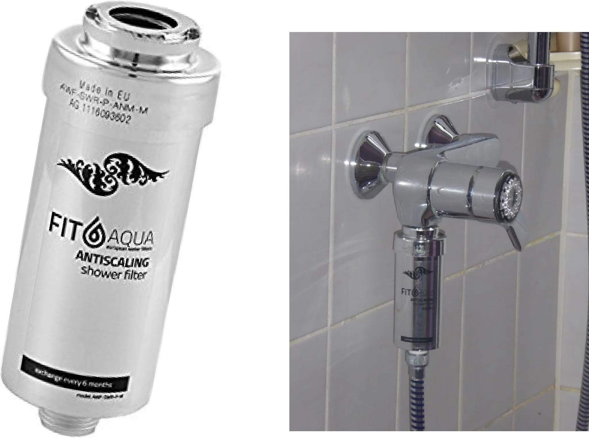 Cobbe Duschwasserfilter - 4er Set Gegen Chlor Für Weiche Haut