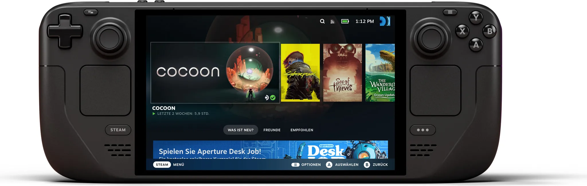 Valve Steam Deck OLED 512 GB Handheld | Kaufland.de