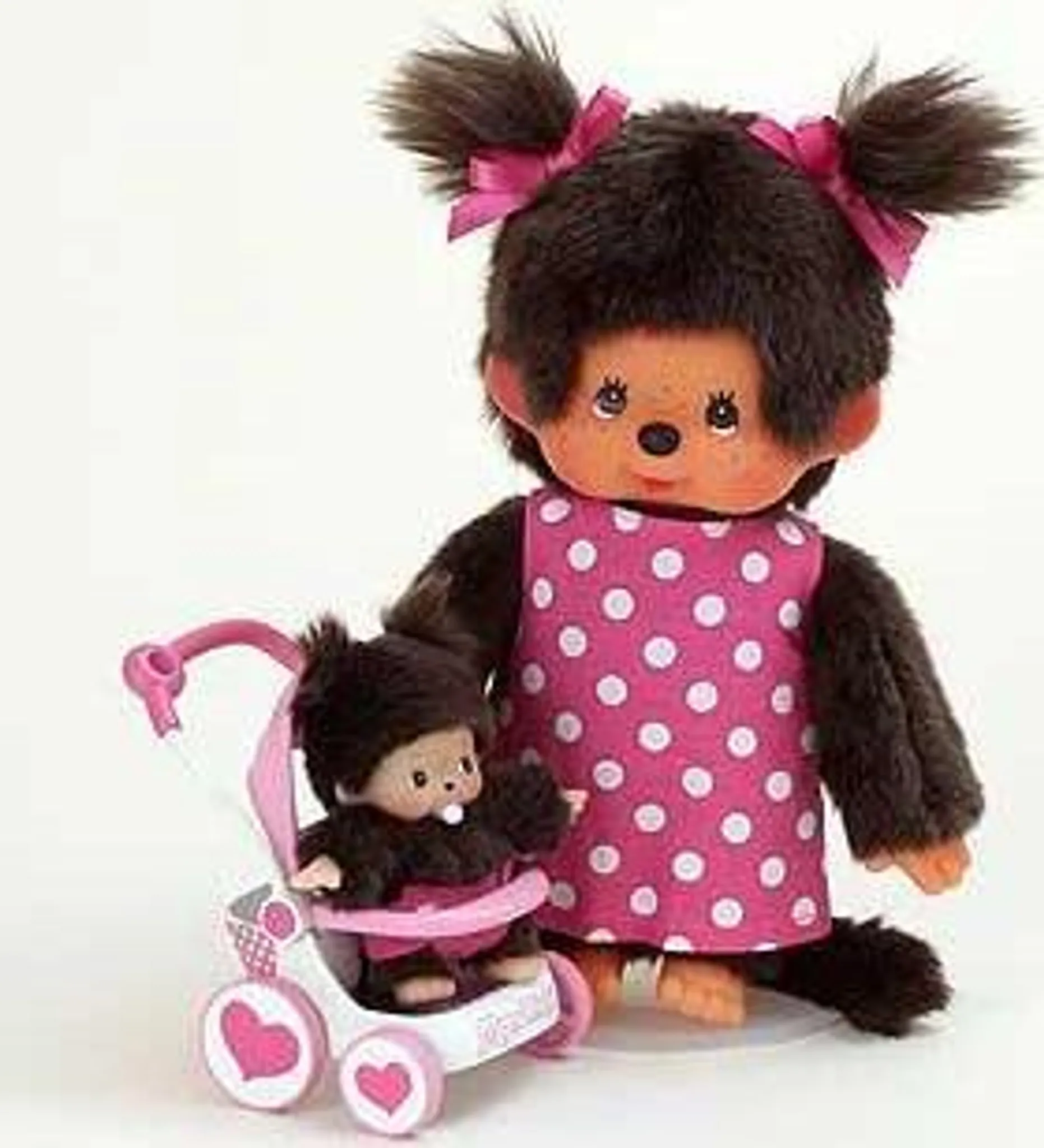 chichhi mon Sekiguchi 201495 - Original Monchhichi, różne kolory: żółty