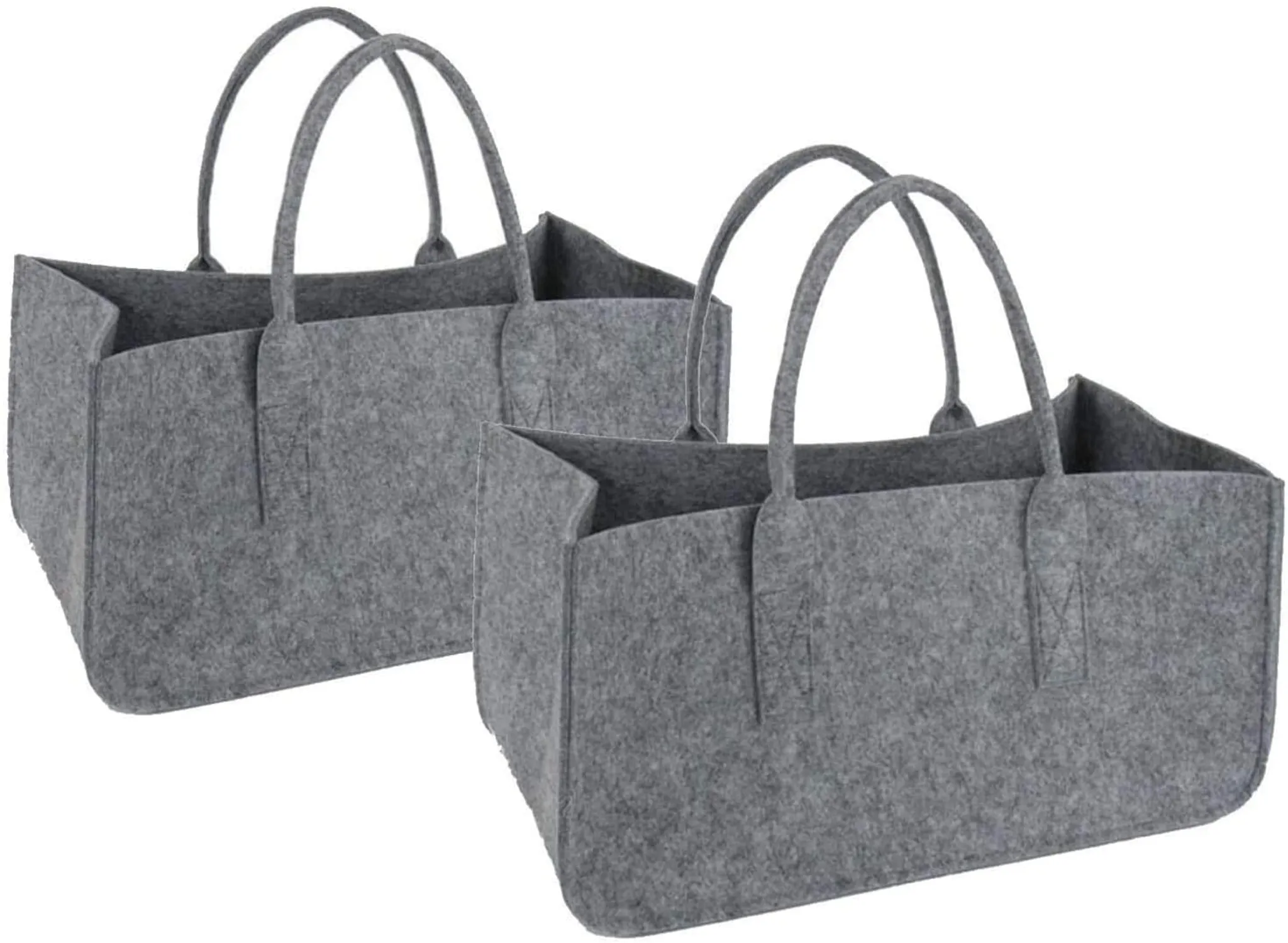 Filztaschen 2er-Set Filz Shopper Einkaufstaschen - Handtaschen online  kaufen