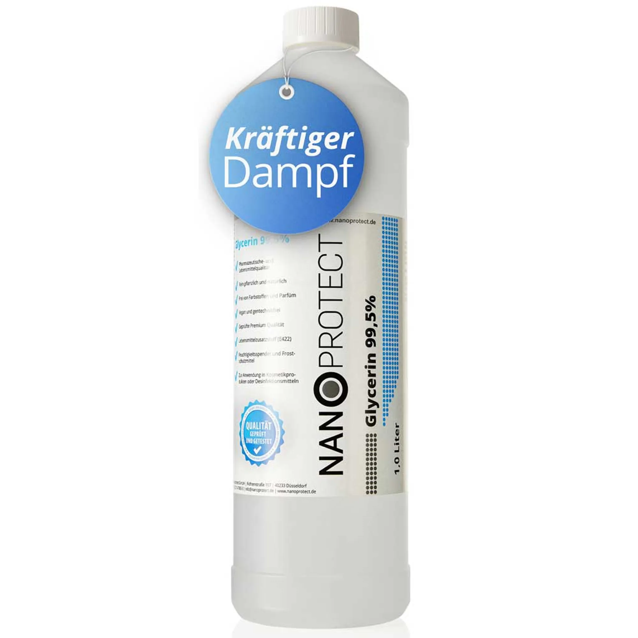Nanoprotect Glycerin 99,5%, 1 Liter (1,25