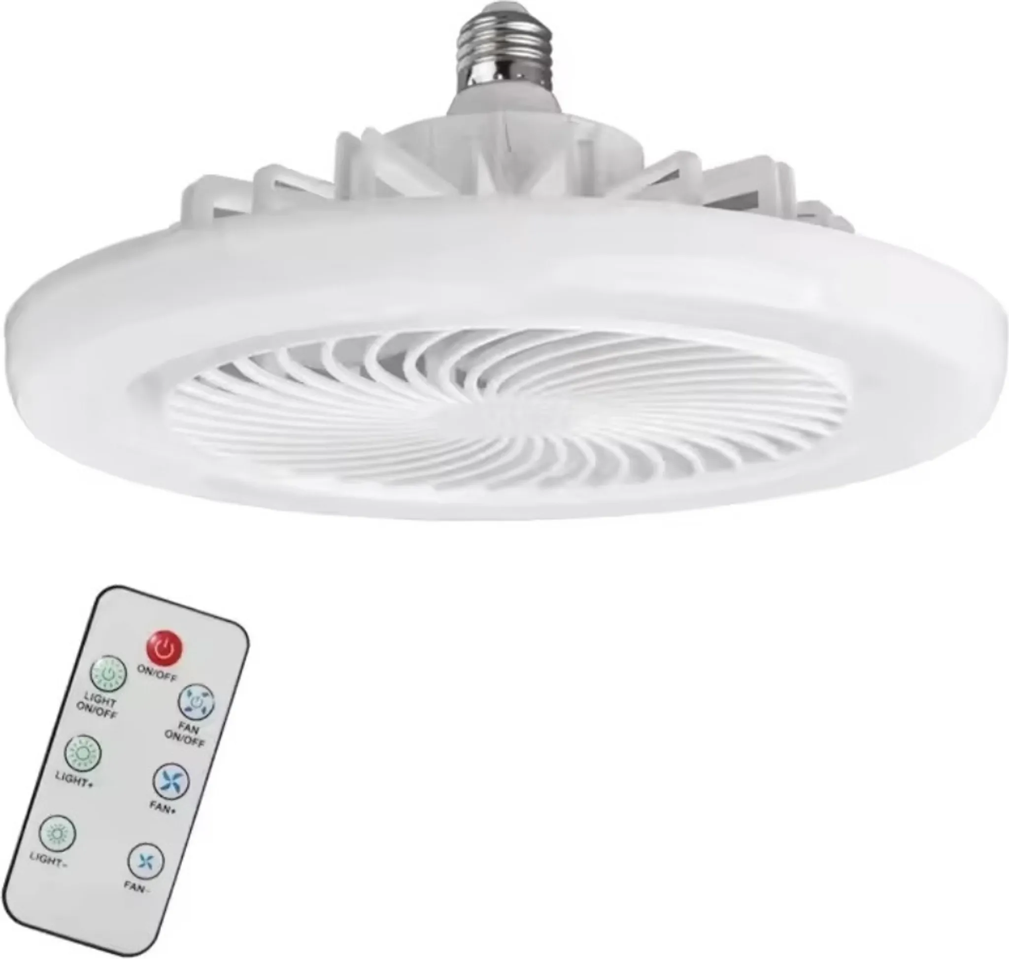 LAMPADA SOFFITTO VENTILATORE da Soffitto LED RGB Regolabile Telecomando