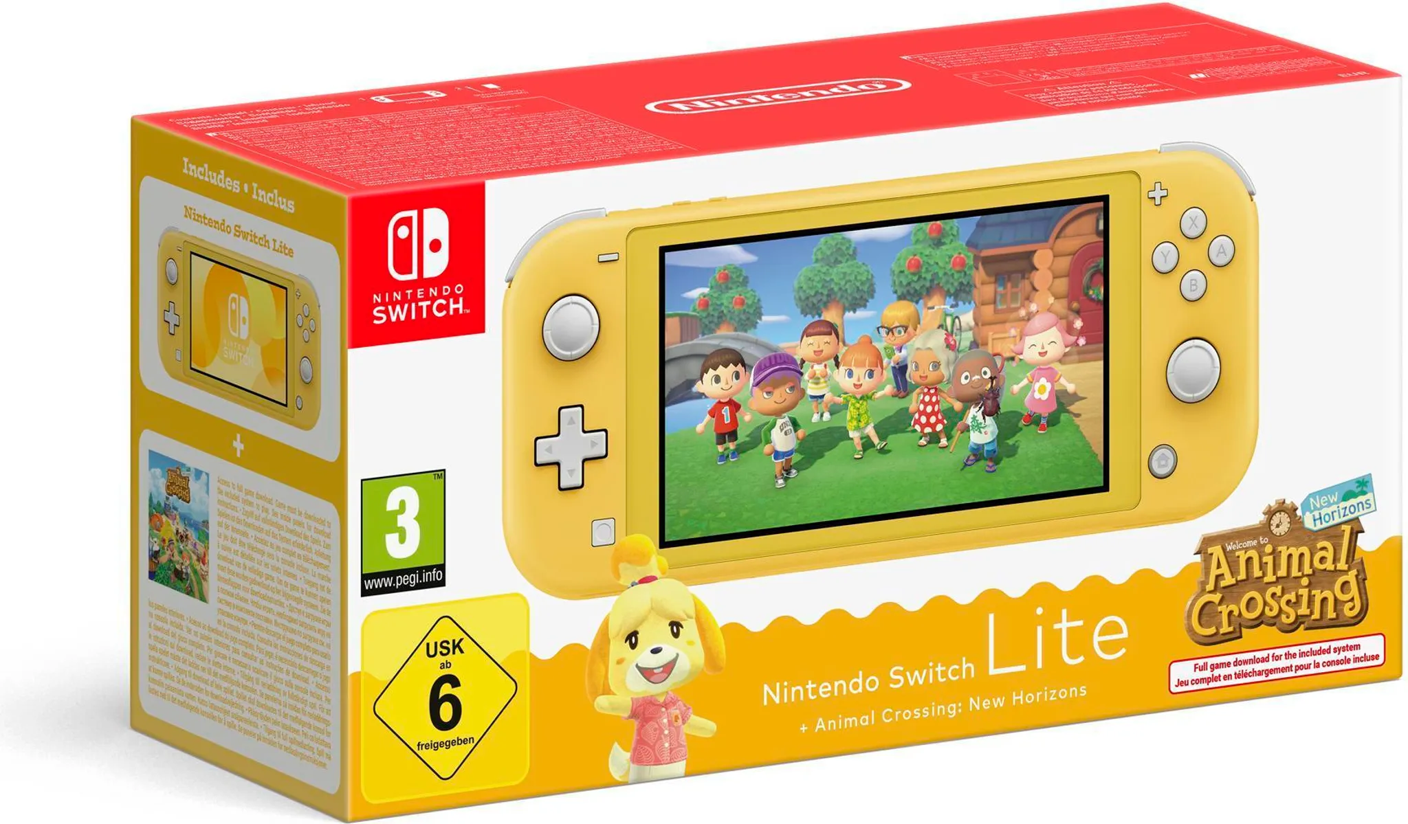 Nintendo Switch Lite + Animal Crossing: New Horizons Bundle