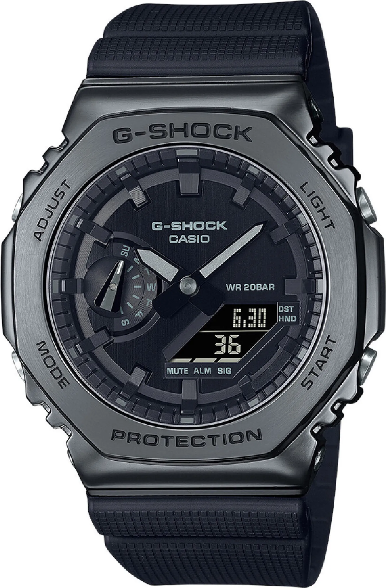 Casio G-Shock Solar Bluetooth Herrenuhr - Blaues Zifferblatt Mit Edelstahlgehäuse