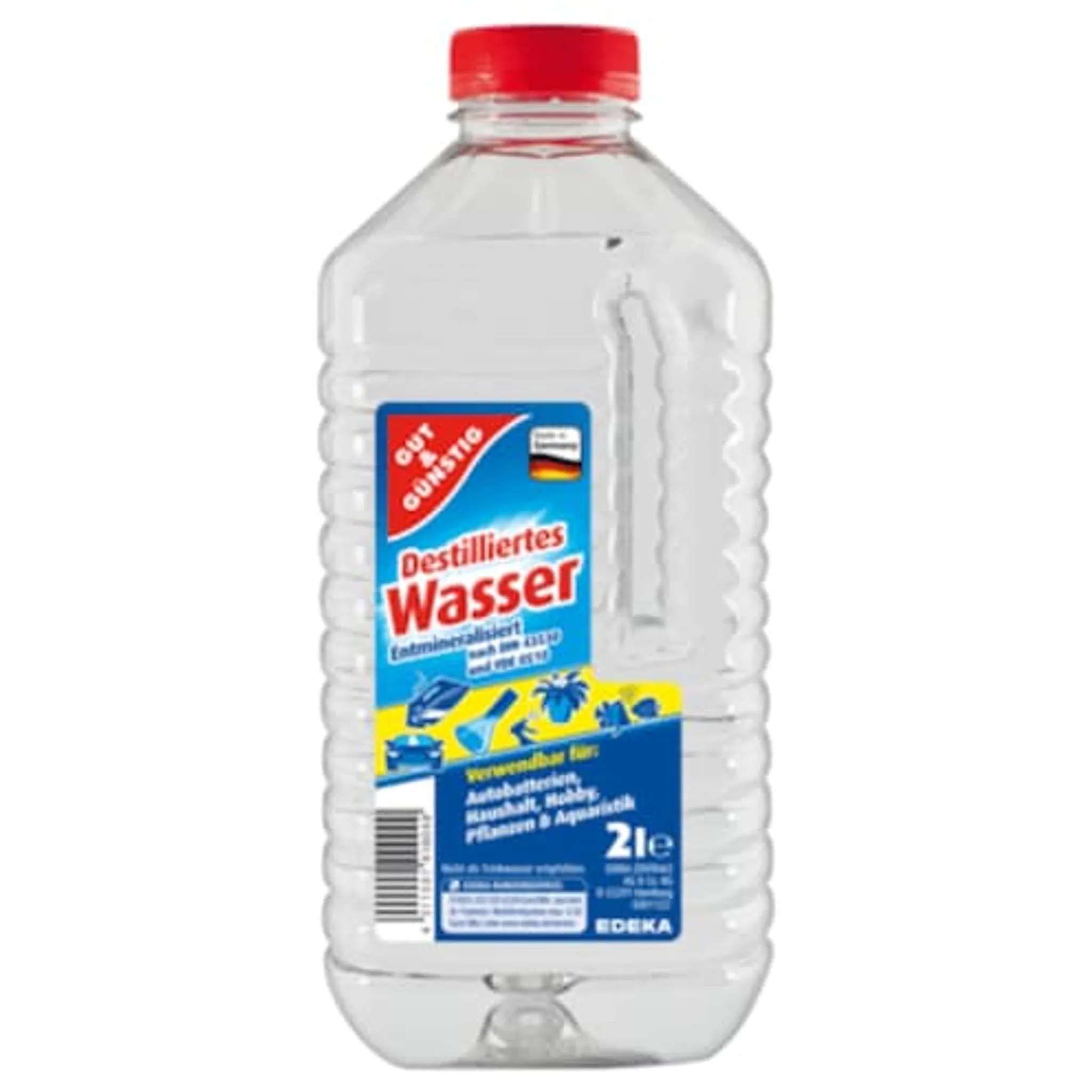 Klax Destilliertes Wasser 2l bei REWE online bestellen!