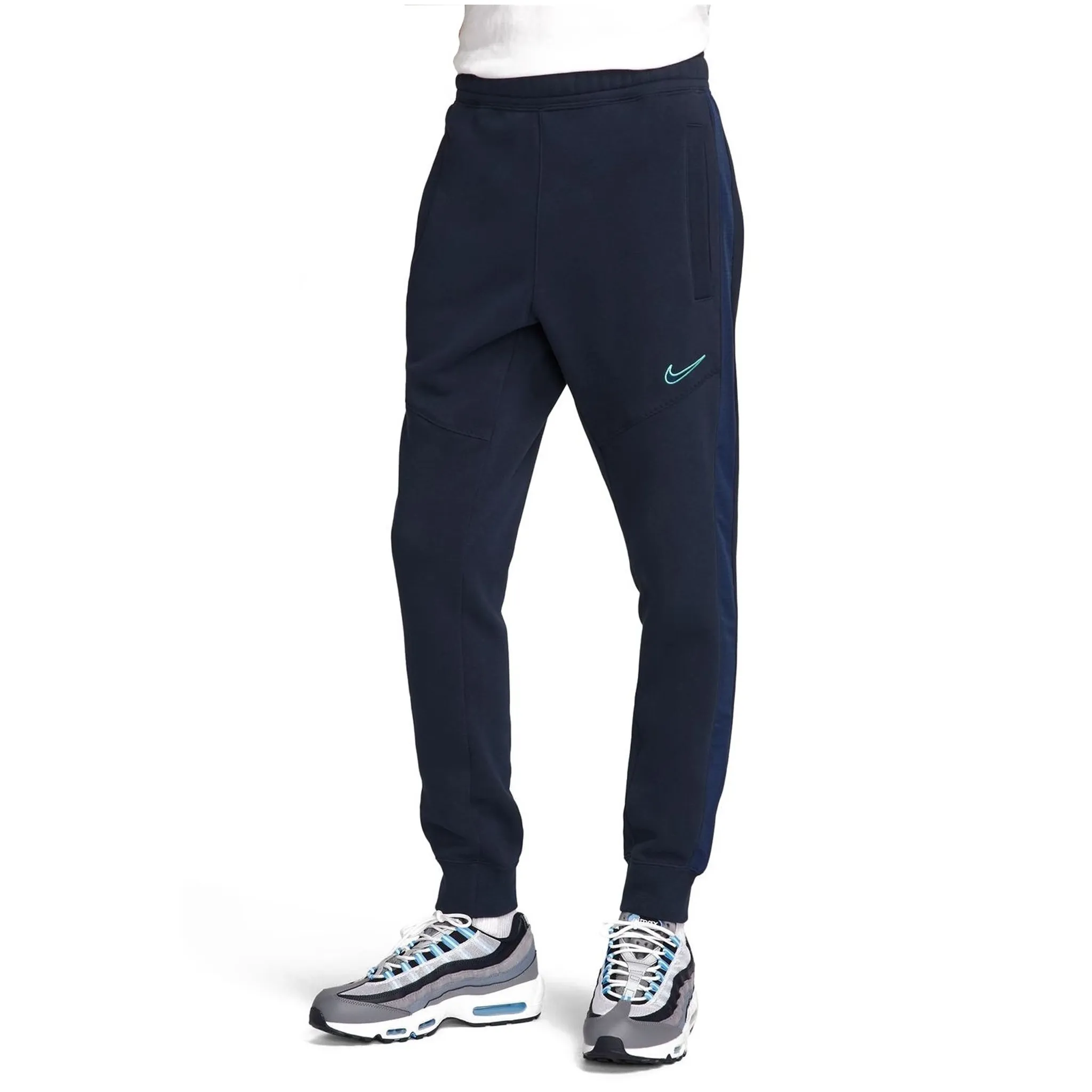 Fleeceinnenseite, Herren mit Nike Jogginghose