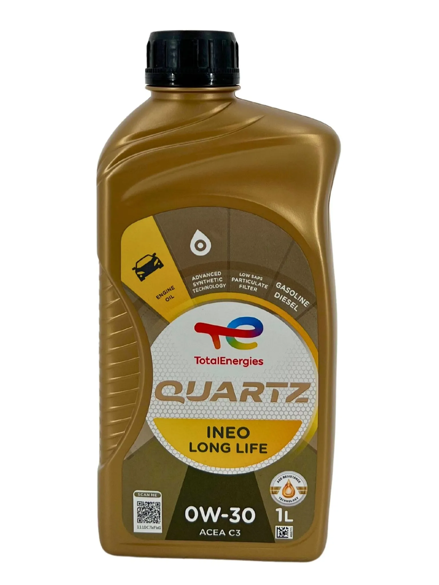 Total 213833 Motoröl, 5 L Quartz Ineo First 0W-30 : : Auto &  Motorrad