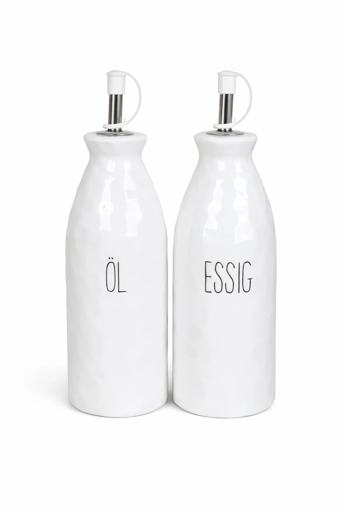Keramik Essig- & Ölspender Set
