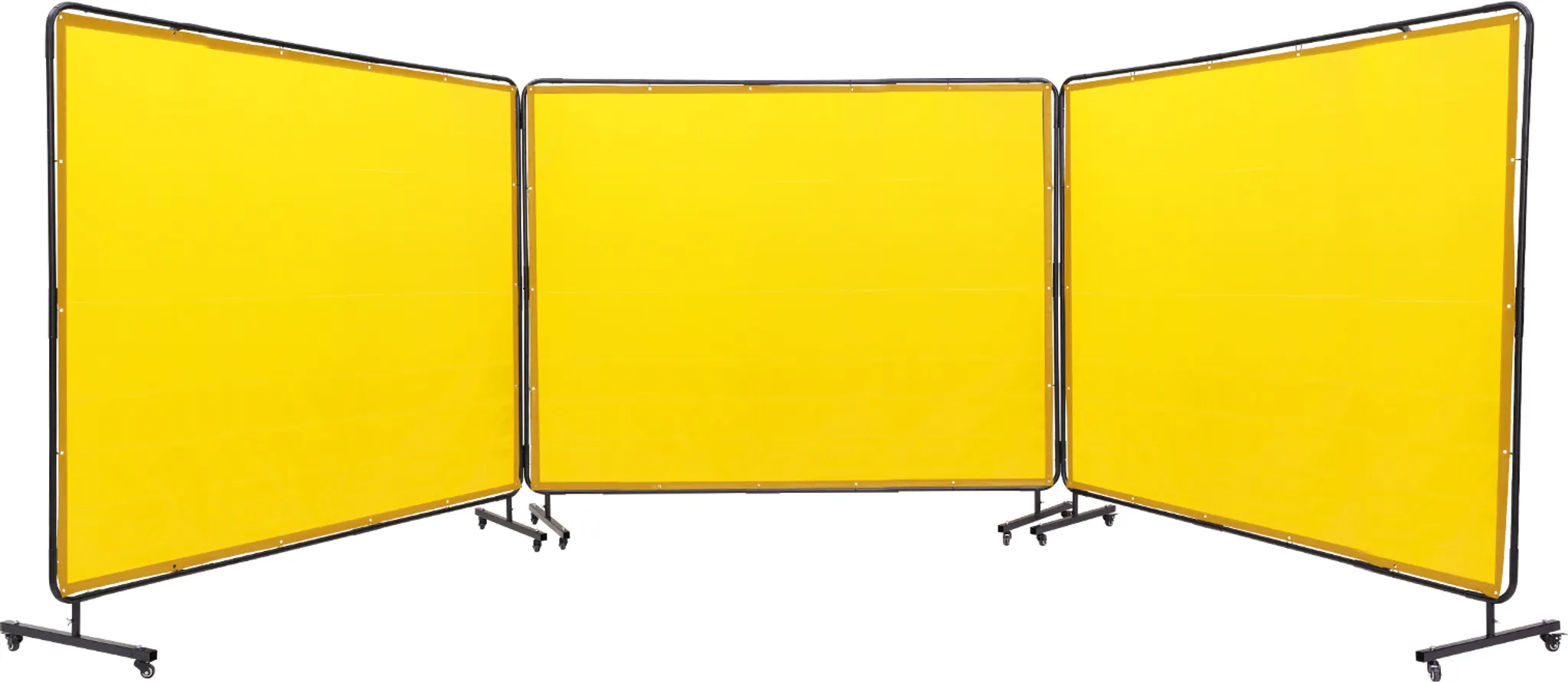 Schweißvorhang Aus Vinyl – 1,8 X 2,4 M, Blau, Mit Metallösen, Flammhemmend & UV-sicher