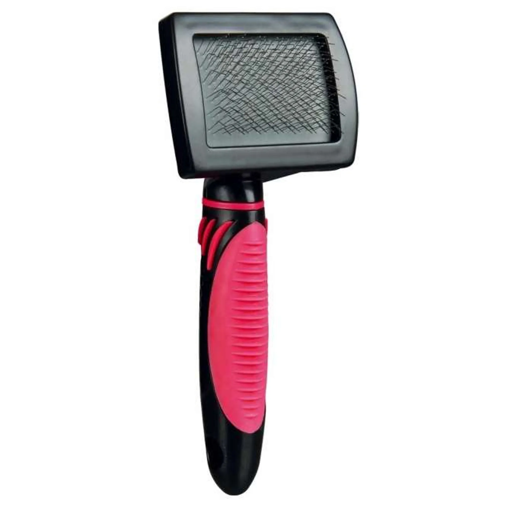 Spazzola Morbida Trixie Per Cani E Gatti - Setole In Metallo, Manico Ergonomico, 7x16 Cm - Foto 7