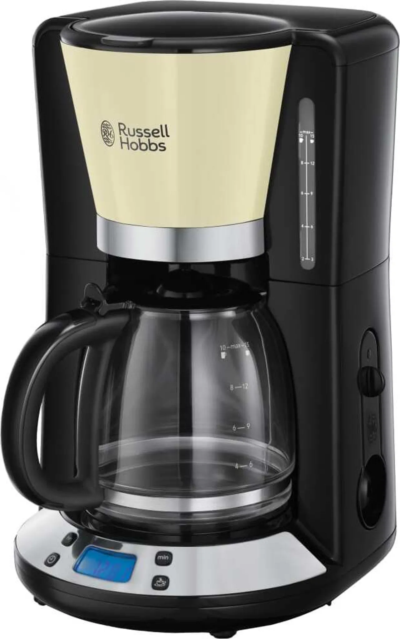 Russell Hobbs Filterkaffeemaschine 1,25L | WhirlTech Brühtechnologie | Mit Warmhaltefunktion