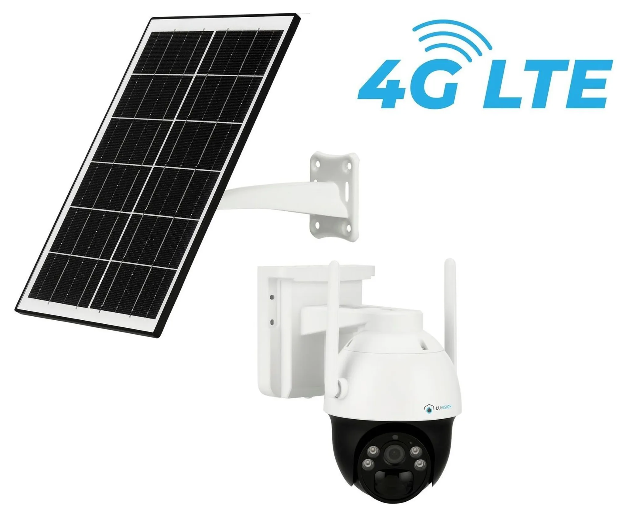 LUVISION 4G / LTE Spotlight 3MP IP Überwachungskamera