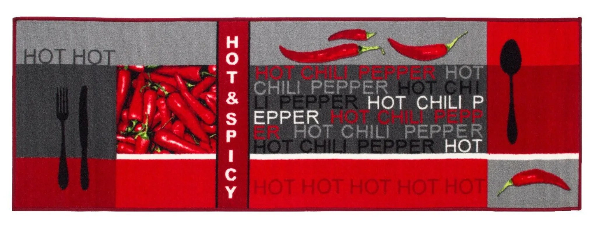 x 50 150 cm Küchenteppich Chili Küchenläufer