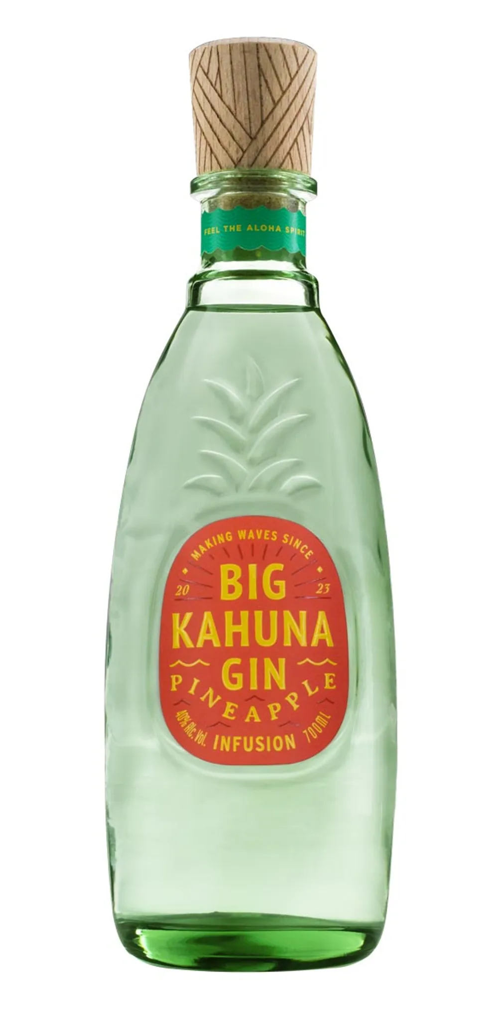 Big Kahuna Gin - Gin Ananas Geschmack dem mit 0,7l fruchtiger
