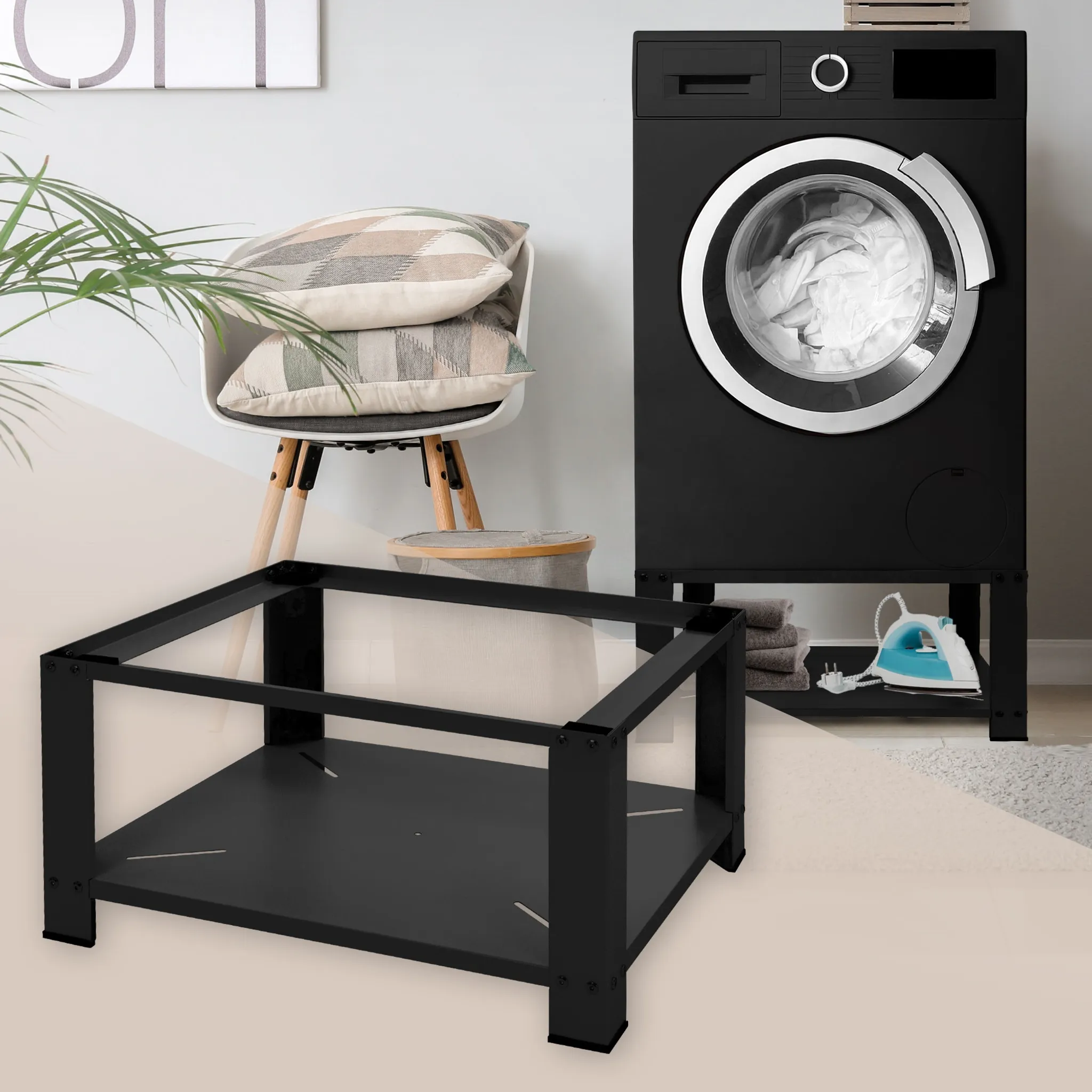 ML-Design Waschmaschinen Untergestell mit