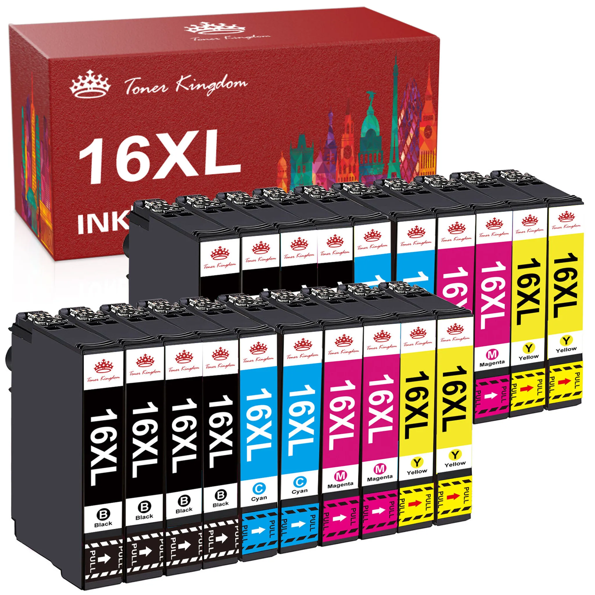 Multipack für 16XL Kompatible Druckerpatronen