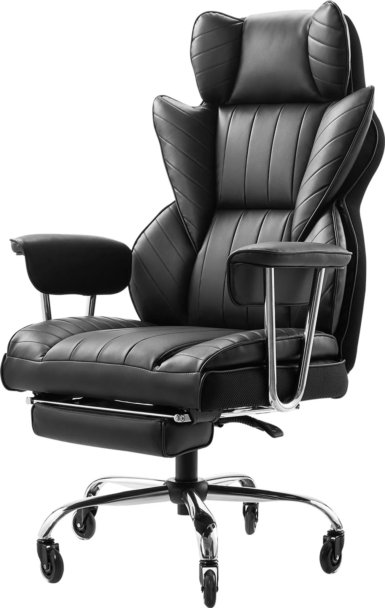Sedia da ufficio ergonomica con schienale alto e supporto