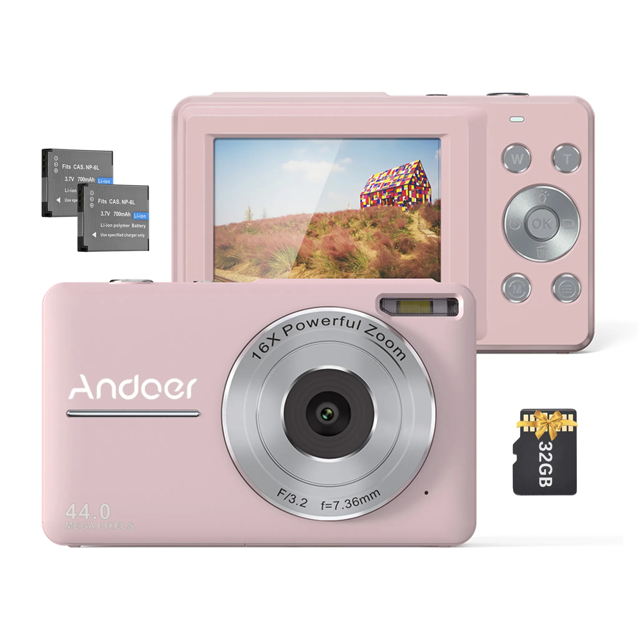 HD Digitale Videos Sofortbildkameras Multifunktionales tragbares