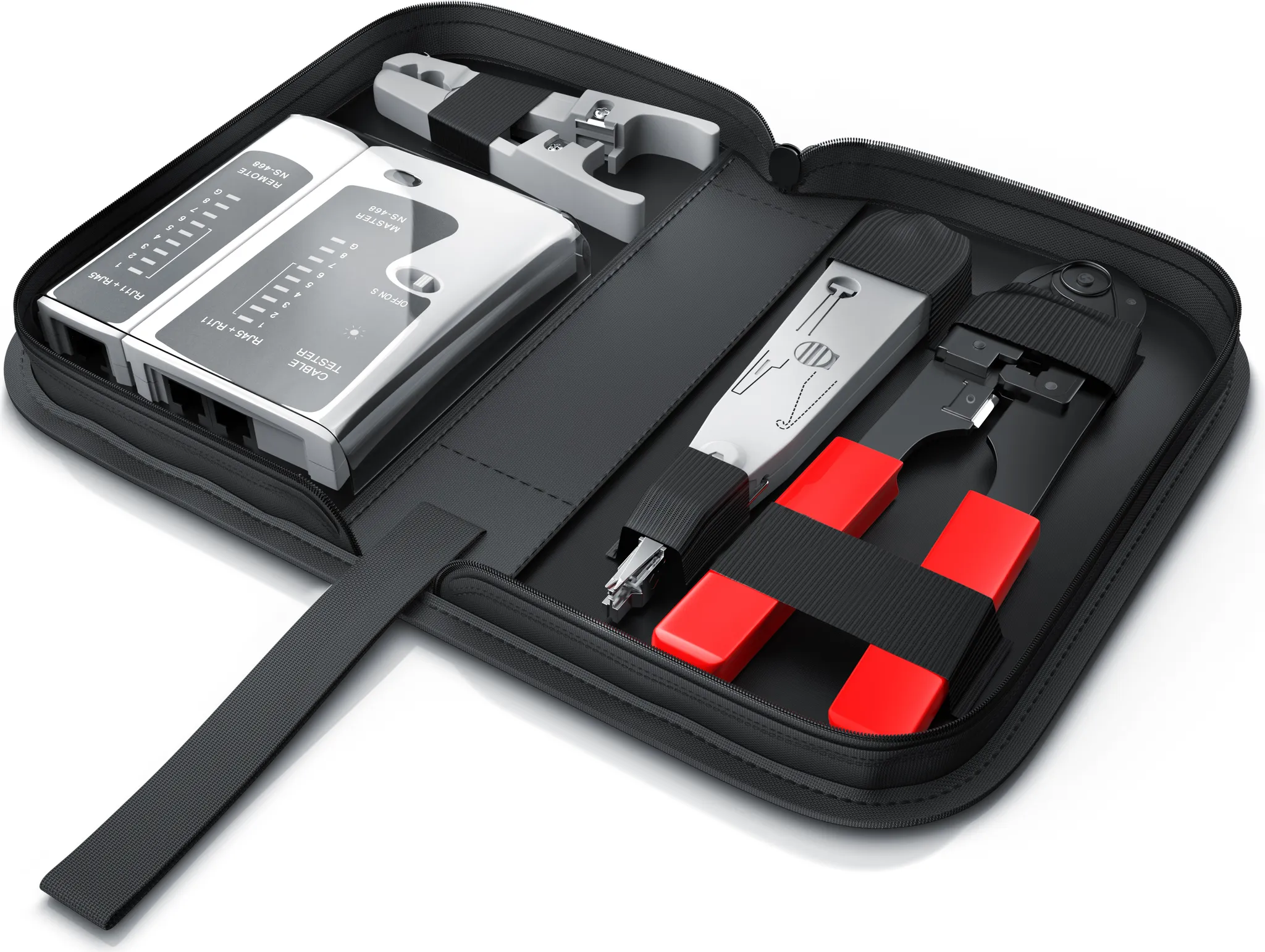 Netzwerk Kabeltester - Multifunktional Für RJ45 RJ12 CAT6 CAT7 CAT8