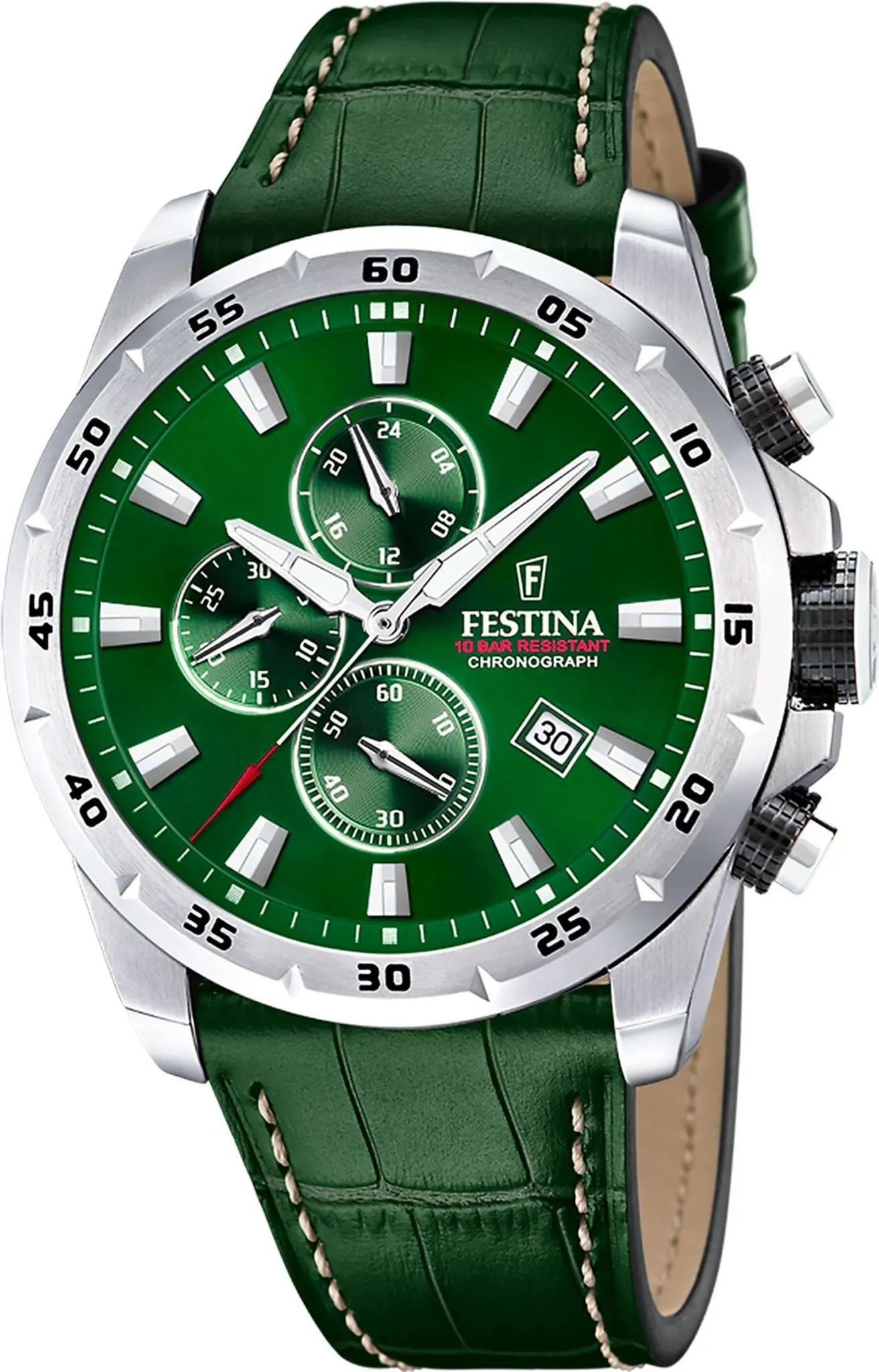 Festina F20692/3 Herrenuhr Chronograph 45mm 10ATM
