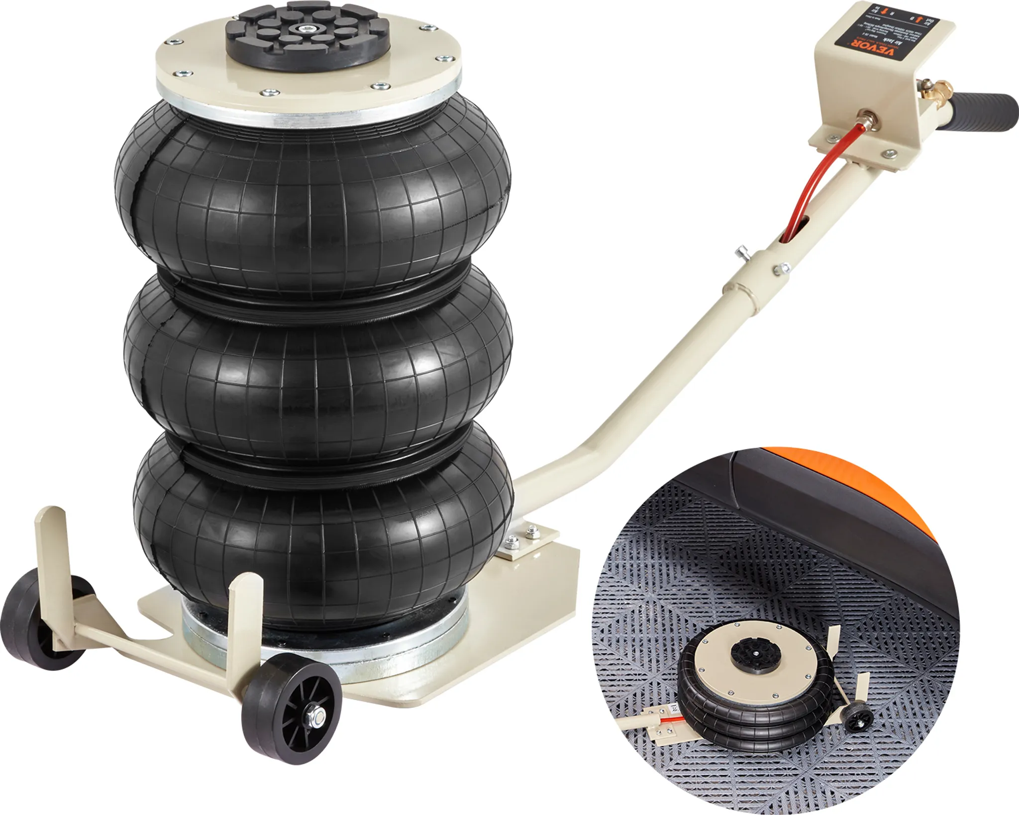 Cric Pneumatico: I Migliori Modelli E La Descrizione Delle Tipologie - Foto 2