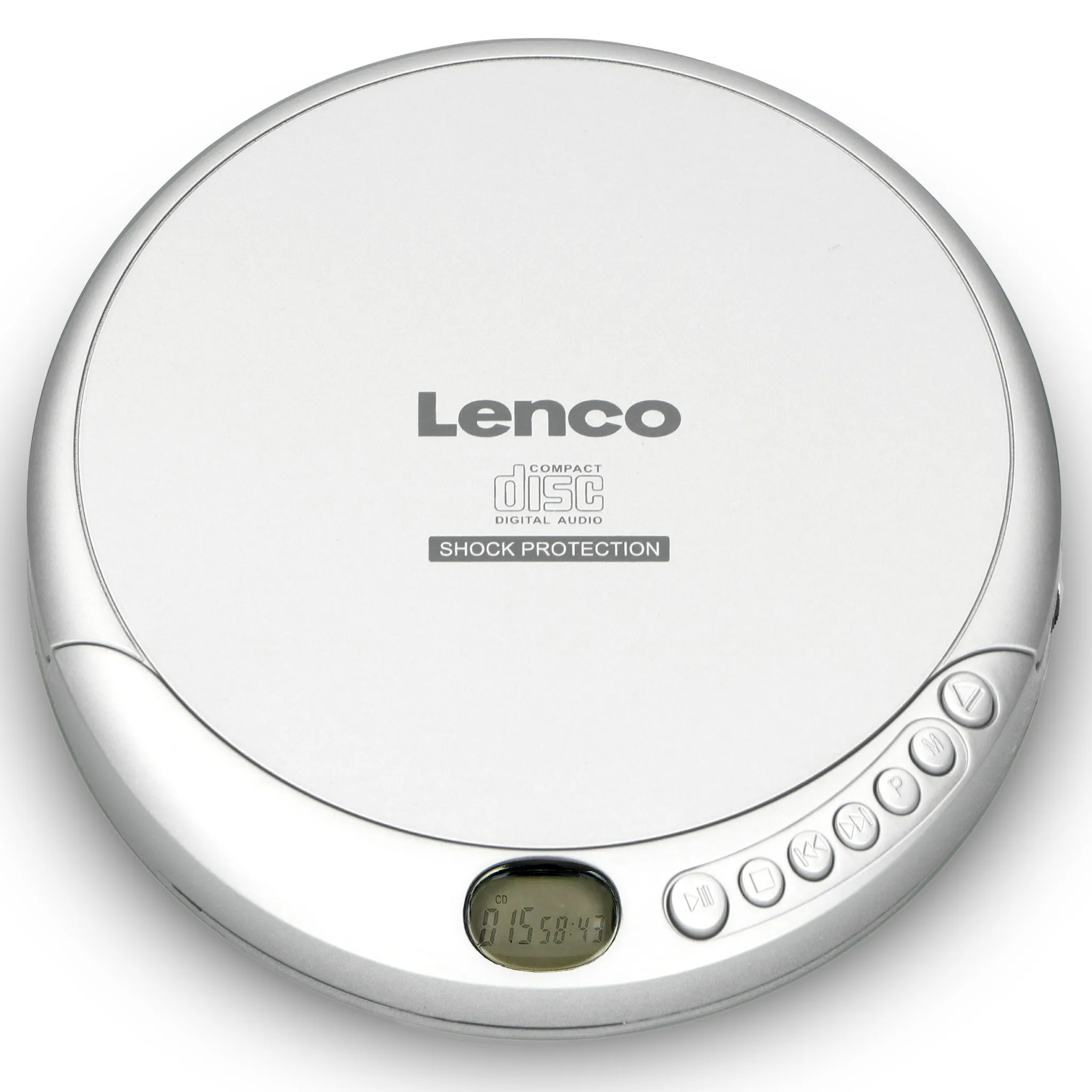 Lenco CD-201SI - Tragbarer CD-Player mit