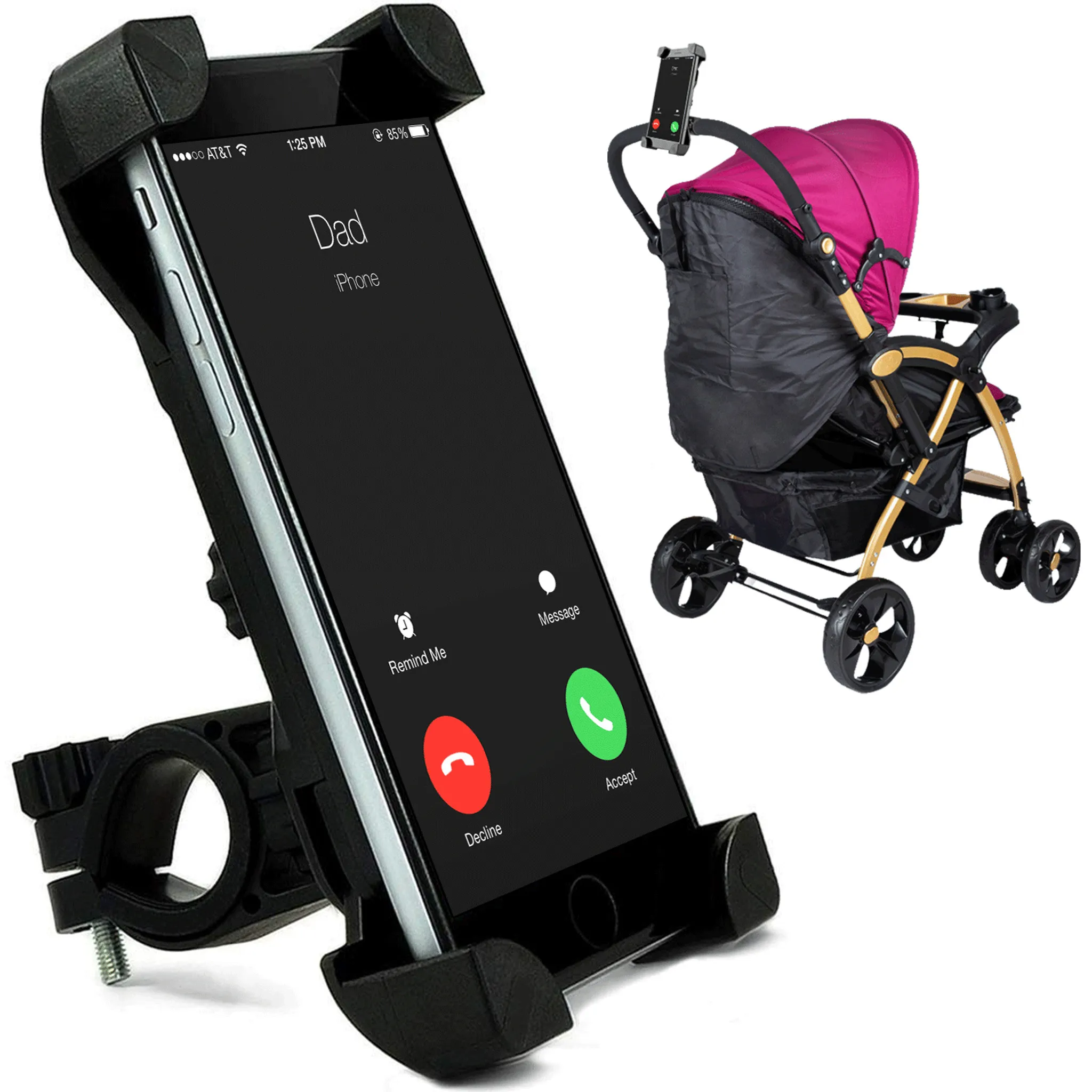 Kinderwagen Becherhalter Mit Handy Halterung, Universal