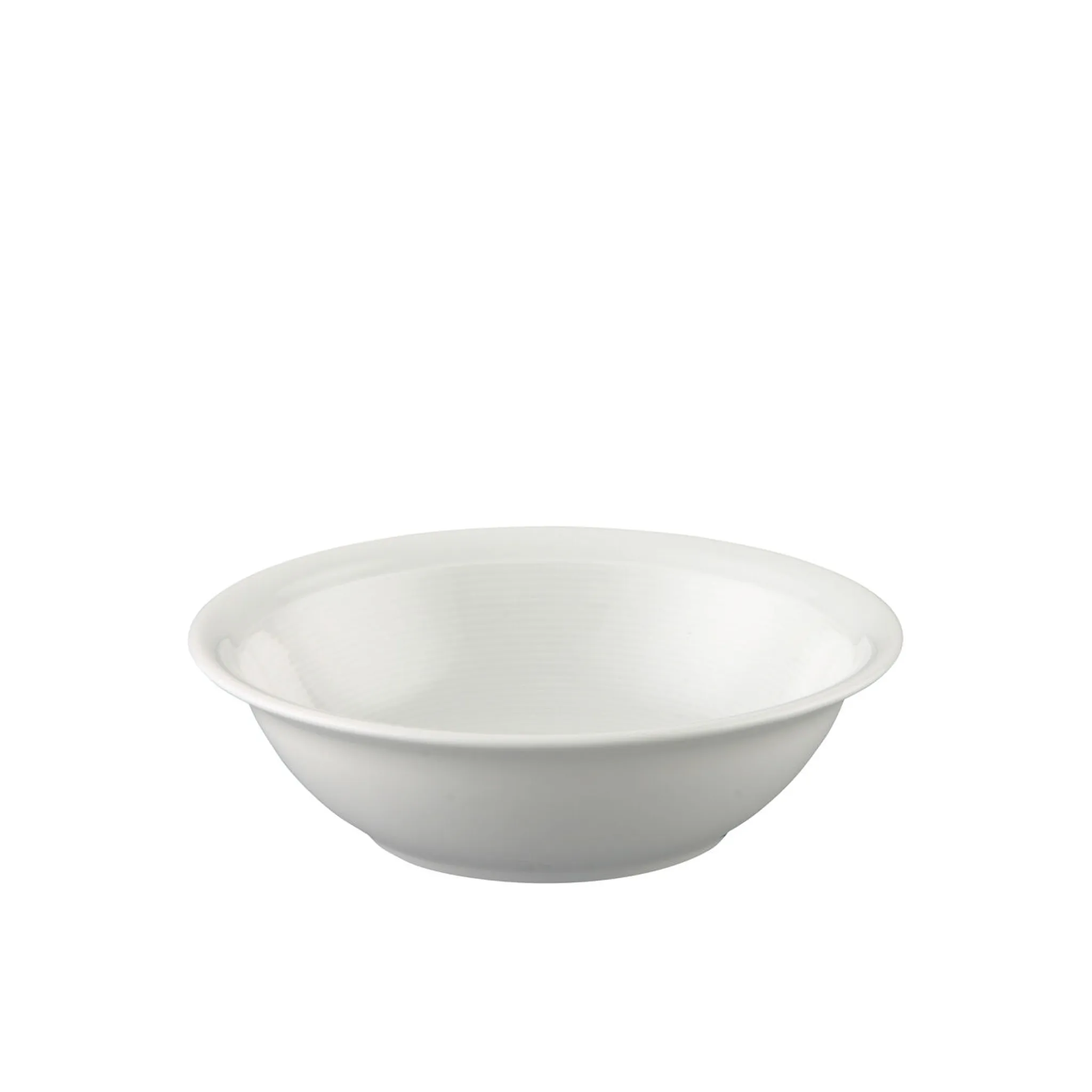 Van Well Trend Salatschüsseln 6er Set – Porzellan, 18 Cm, Weiß, Spülmaschinen- & Mikrowellengeeignet